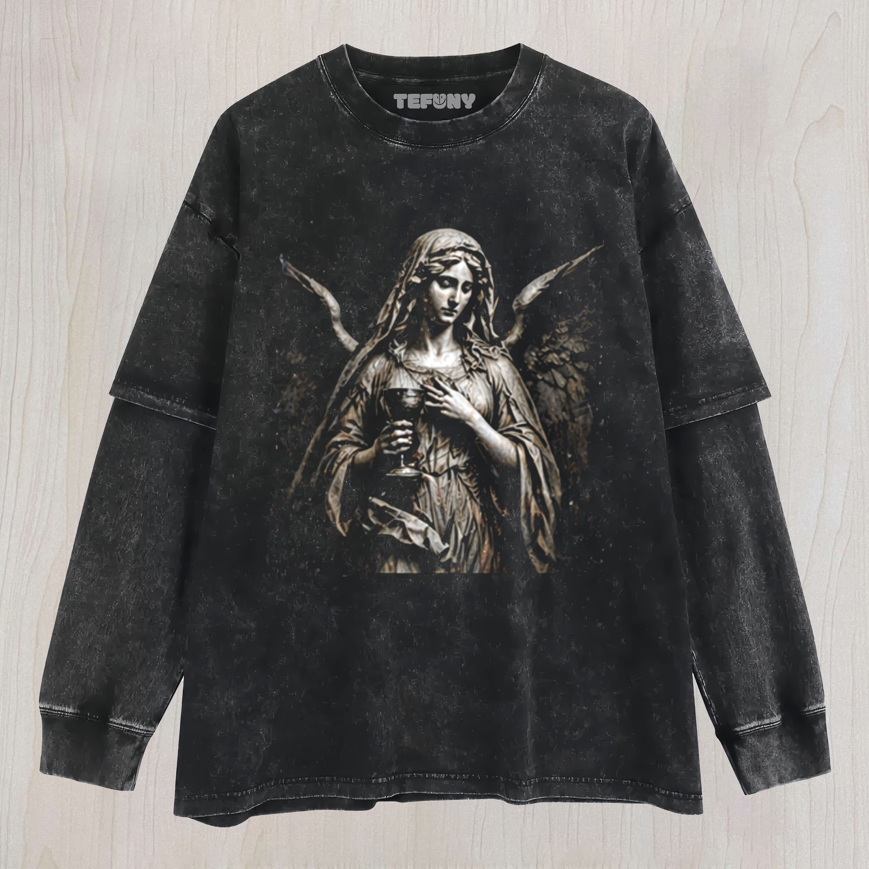 DIVINE PRAYER2 UNISEX TEE, TANK TOP, LAYERED LS, SWEATSHIRT & HOODIE
