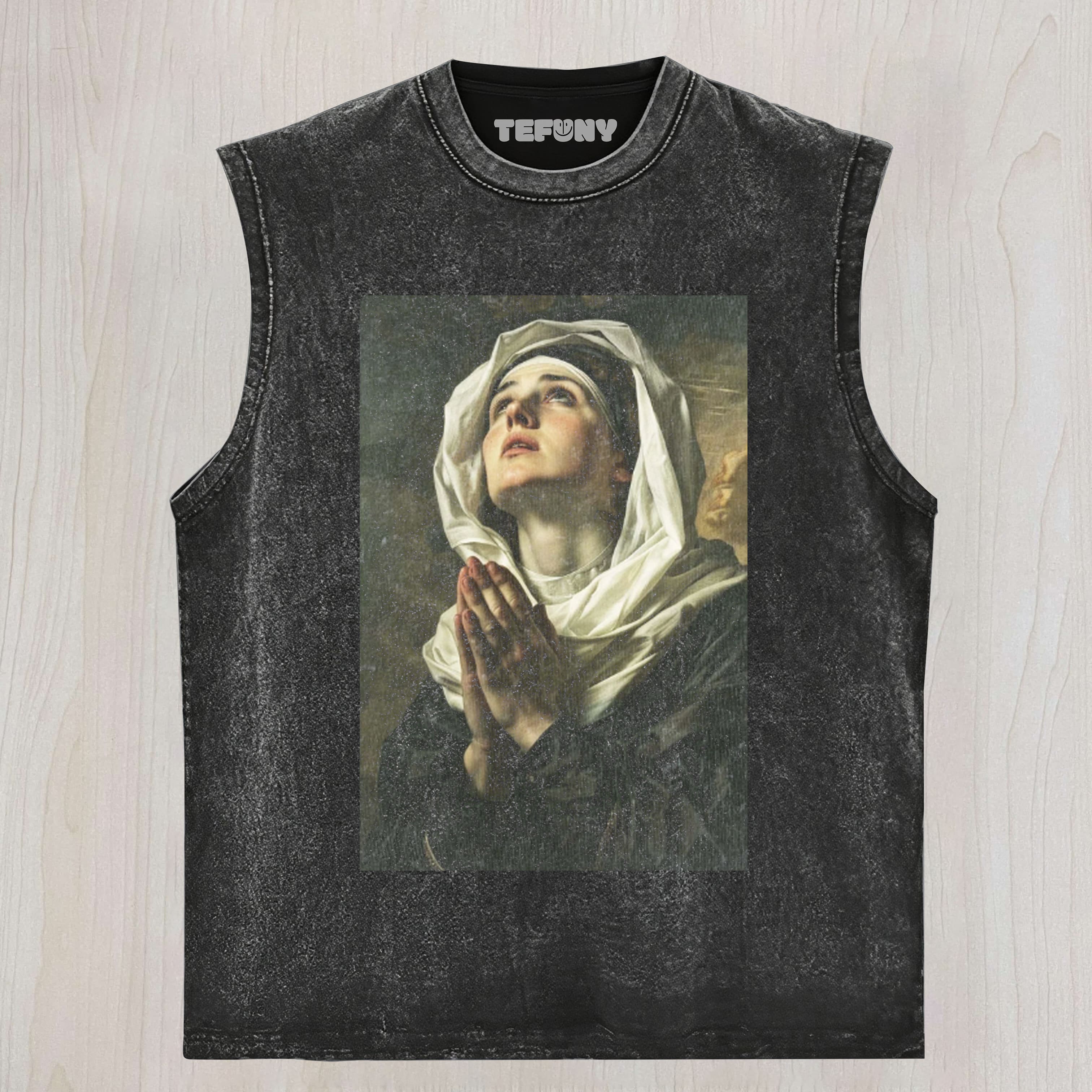 DIVINE PRAYER NISEX TEE, TANK TOP, LAYERED LS, SWEATSHIRT & HOODIE