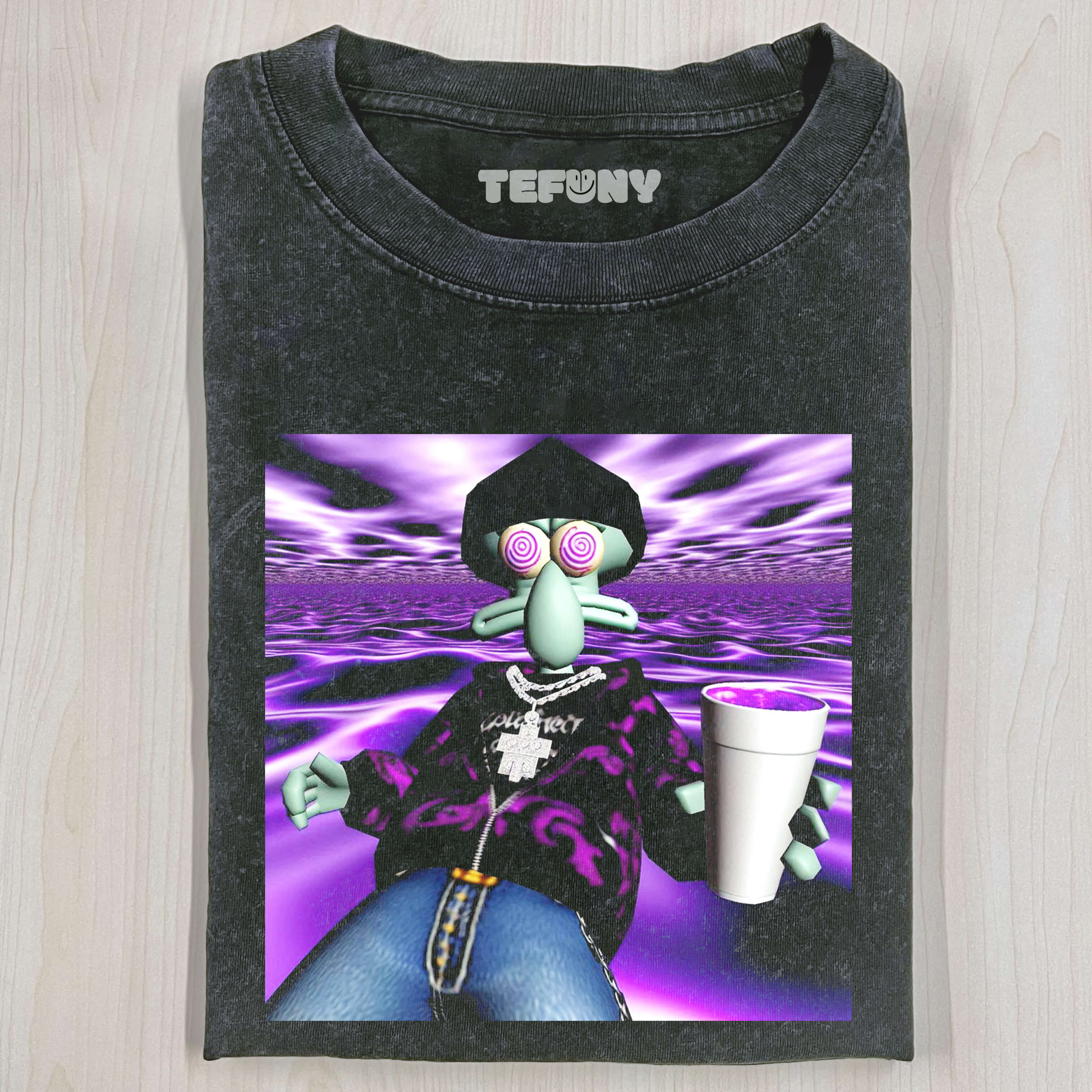 DIZZY SQUIDWARD T-SHIRT