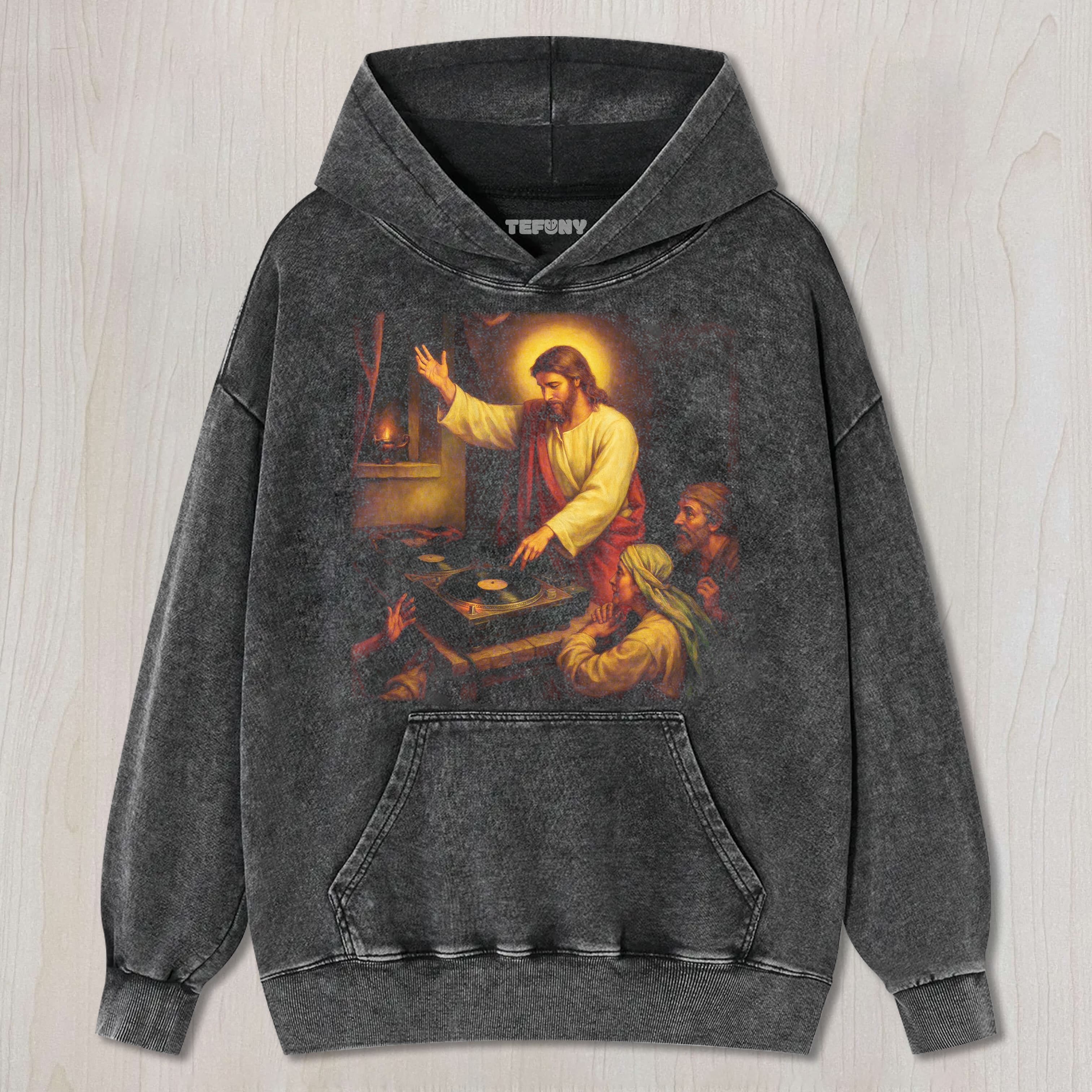 DJ JESUS V1 UNISEX TEE, TANK TOP, LAYERED LS, SWEATSHIRT & HOODIE