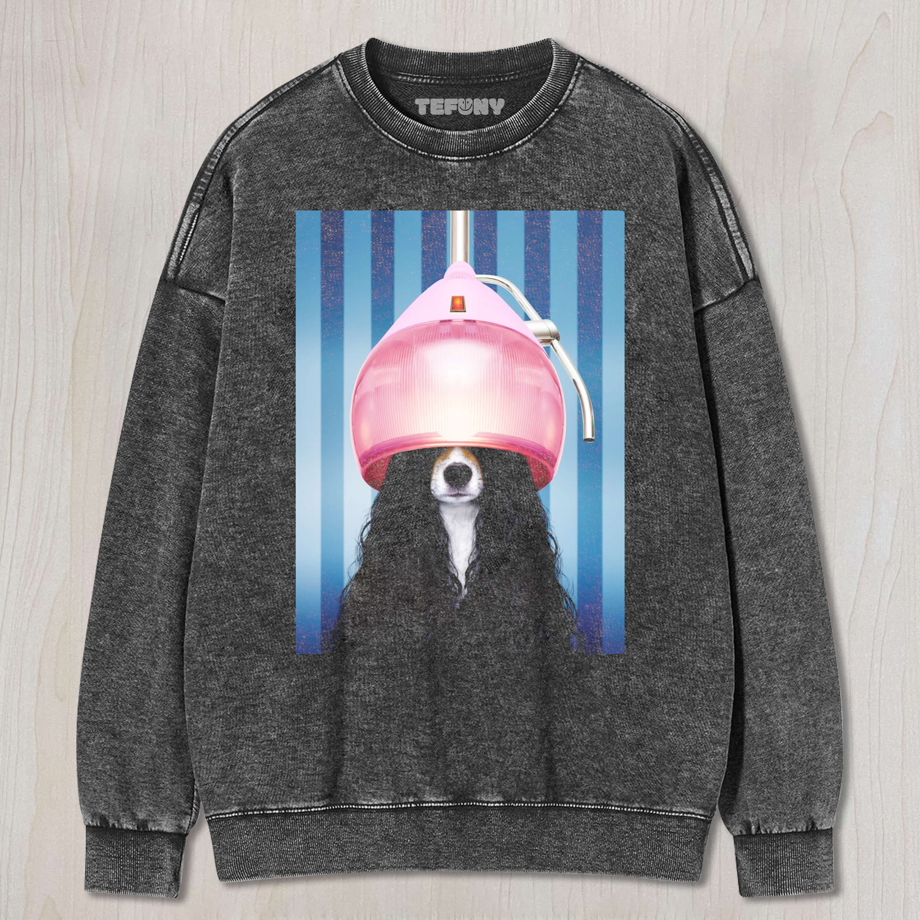 DOG HAIR PERM T-SHIRT & LONG SLEEVES & HOODIES