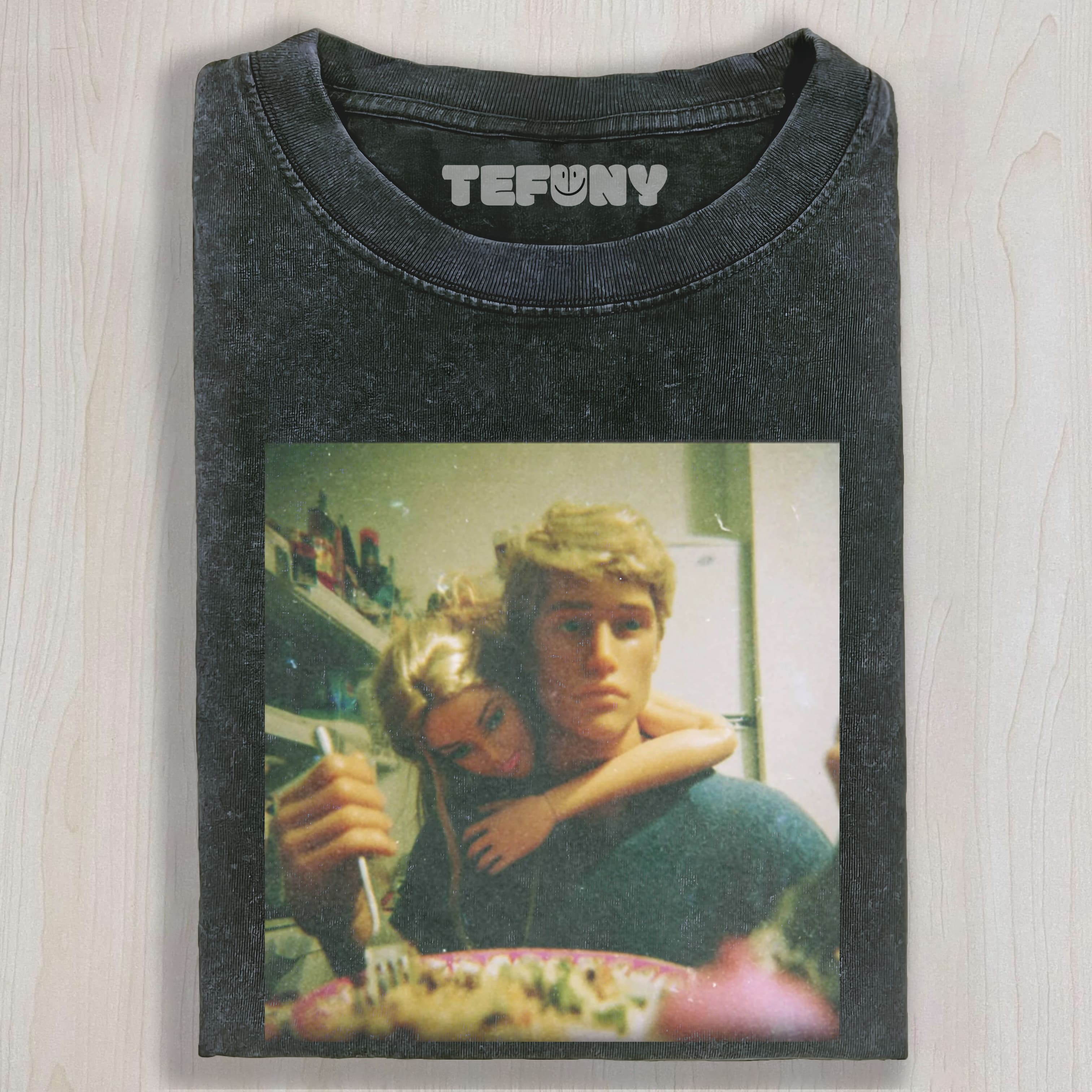 DOLL FACE MEME COZY DINNER UNISEX TEE, TANK TOP, LAYERED LS, SWEATSHIRT & HOODIE