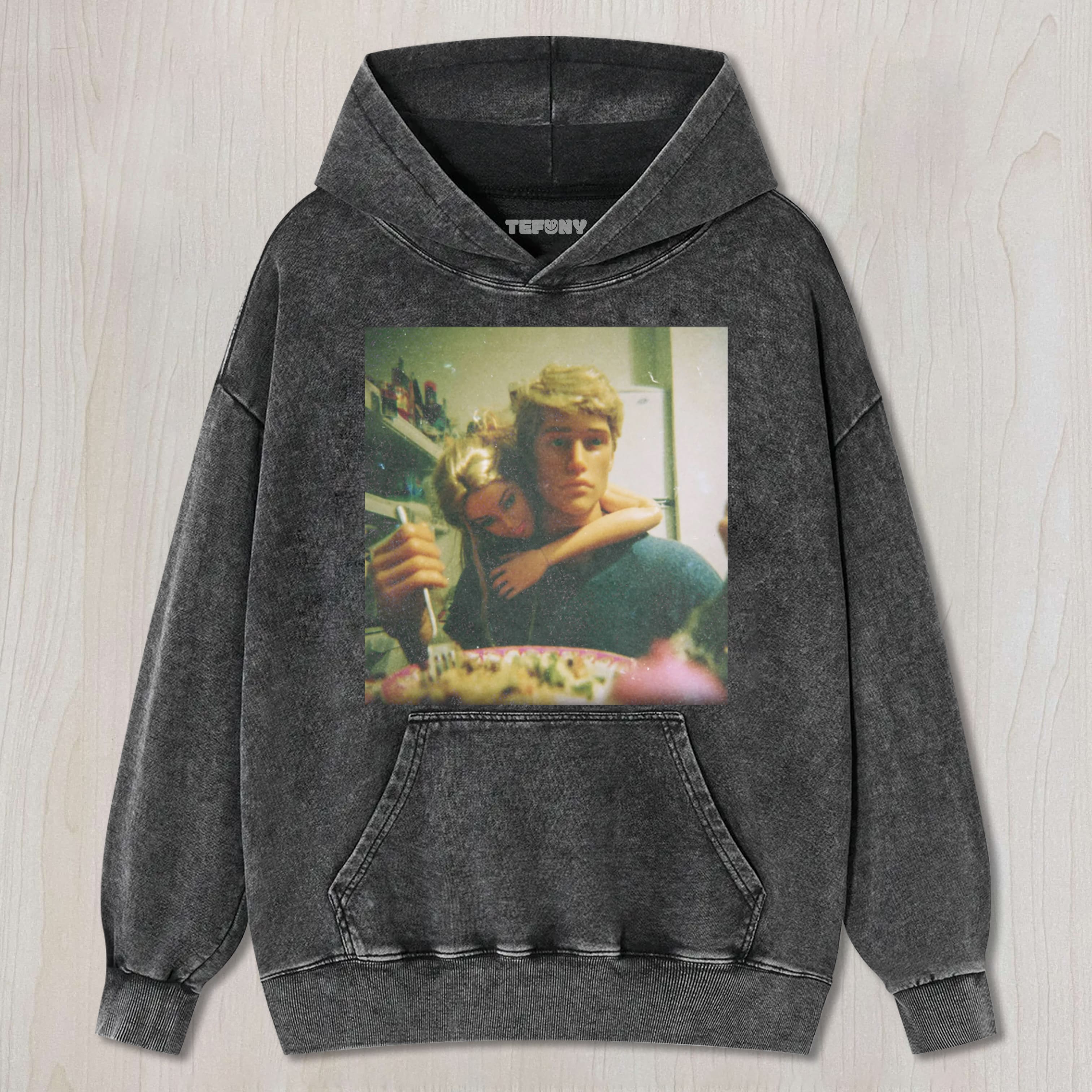 DOLL FACE MEME COZY DINNER UNISEX TEE, TANK TOP, LAYERED LS, SWEATSHIRT & HOODIE