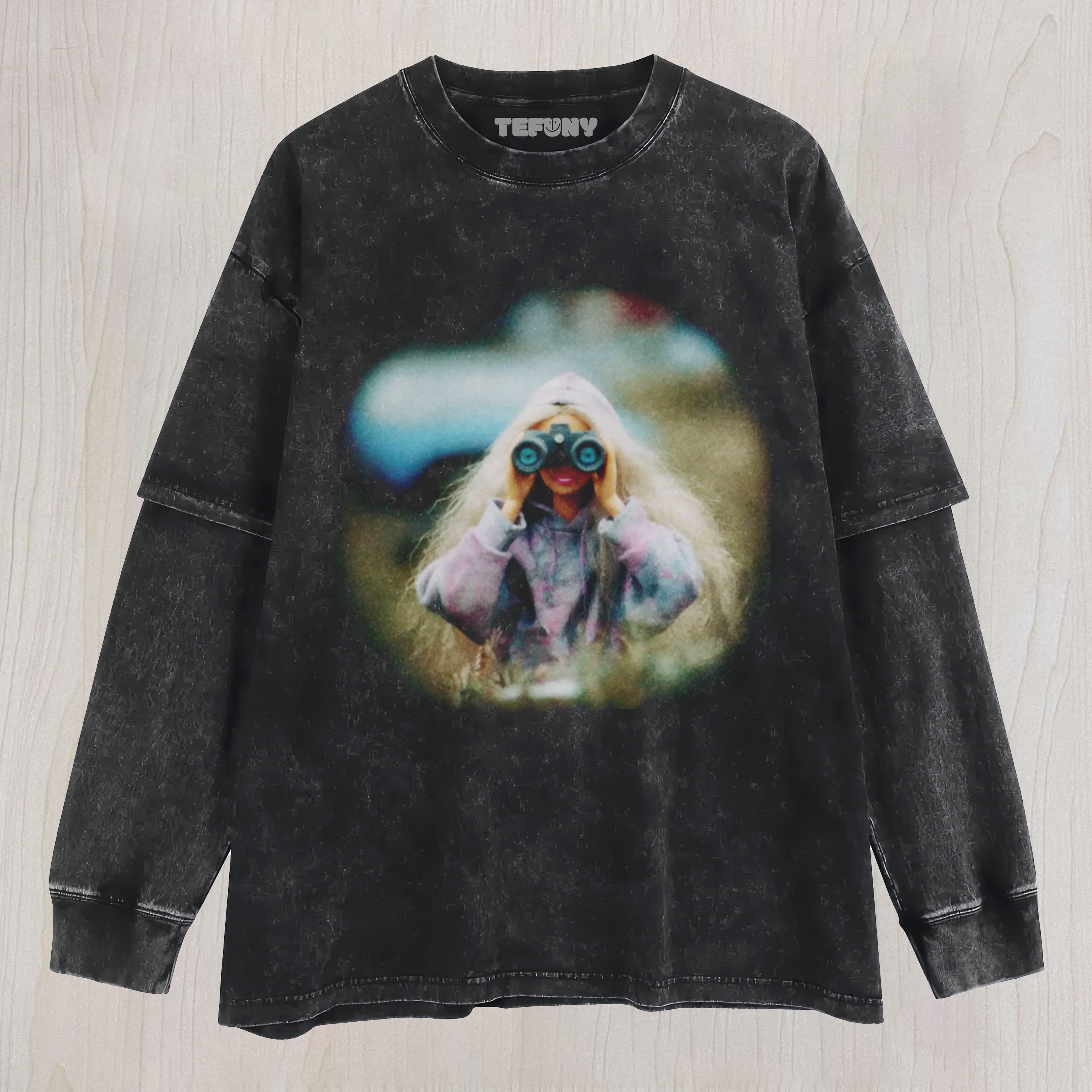 DOLL FACE MEME LOOKOUT POINT UNISEX TEE, TANK TOP, LAYERED LS, SWEATSHIRT & HOODIE