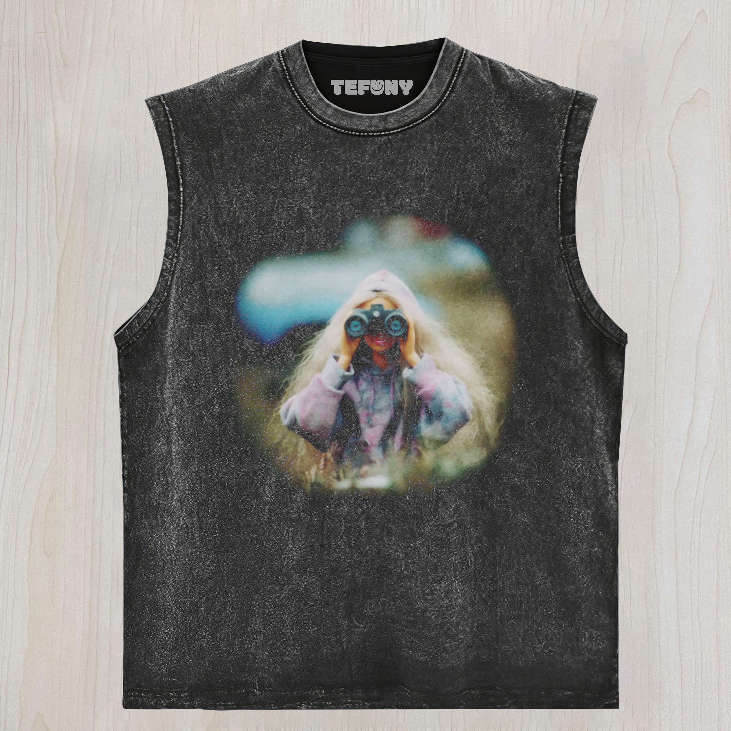 DOLL FACE MEME LOOKOUT POINT UNISEX TEE, TANK TOP, LAYERED LS, SWEATSHIRT & HOODIE