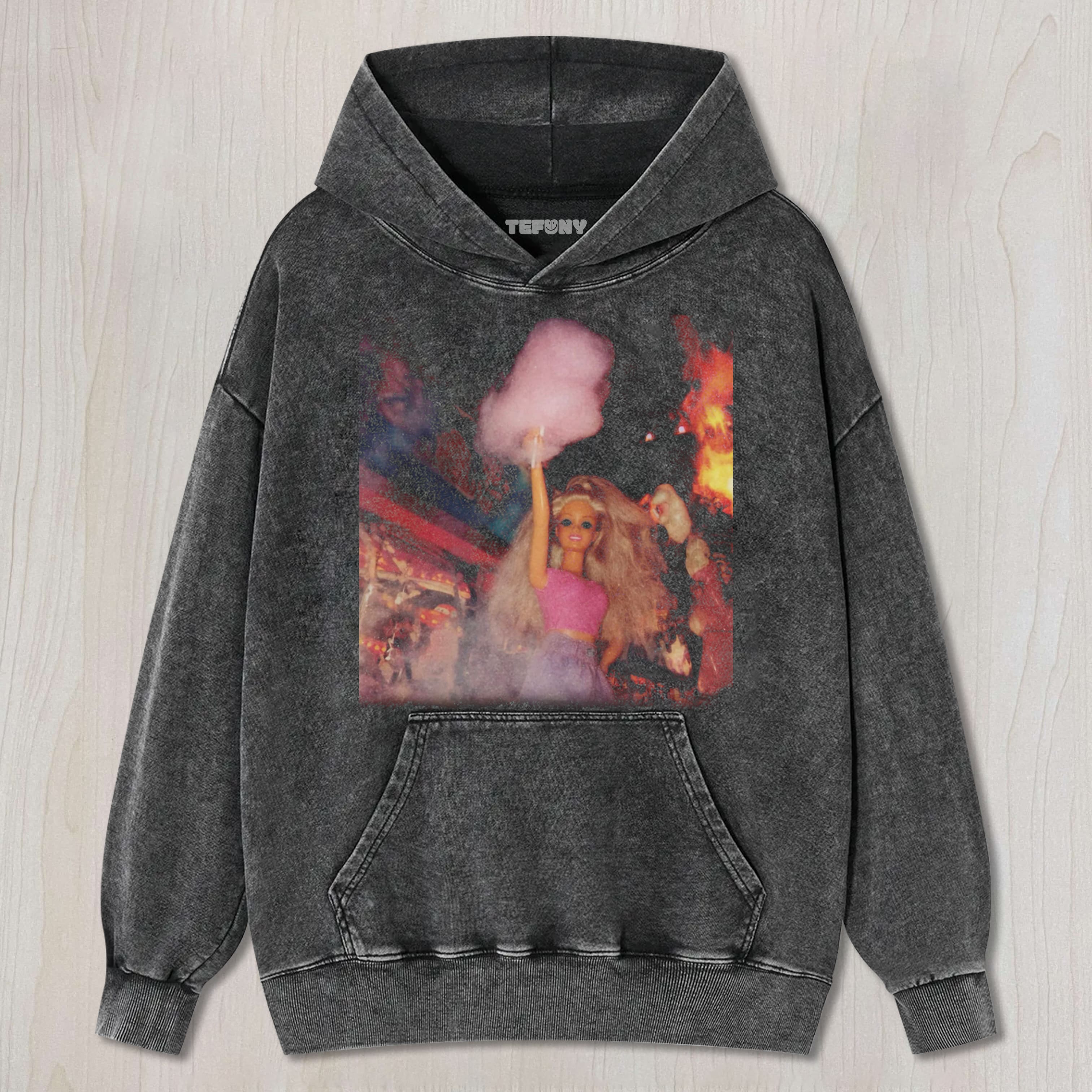 DOLL FACE MEME PINK DUST UNISEX TEE, TANK TOP, LAYERED LS, SWEATSHIRT & HOODIE