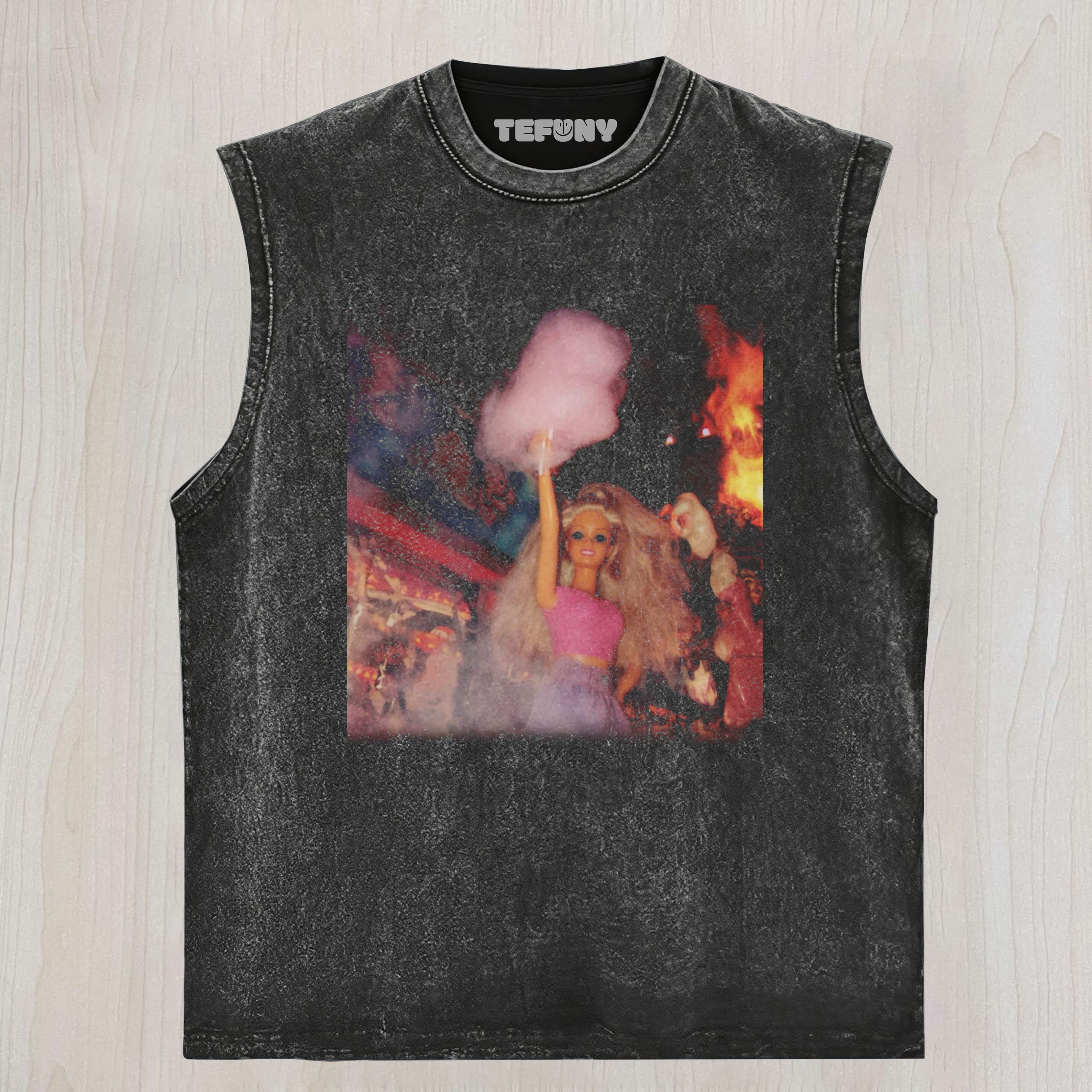 DOLL FACE MEME PINK DUST UNISEX TEE, TANK TOP, LAYERED LS, SWEATSHIRT & HOODIE