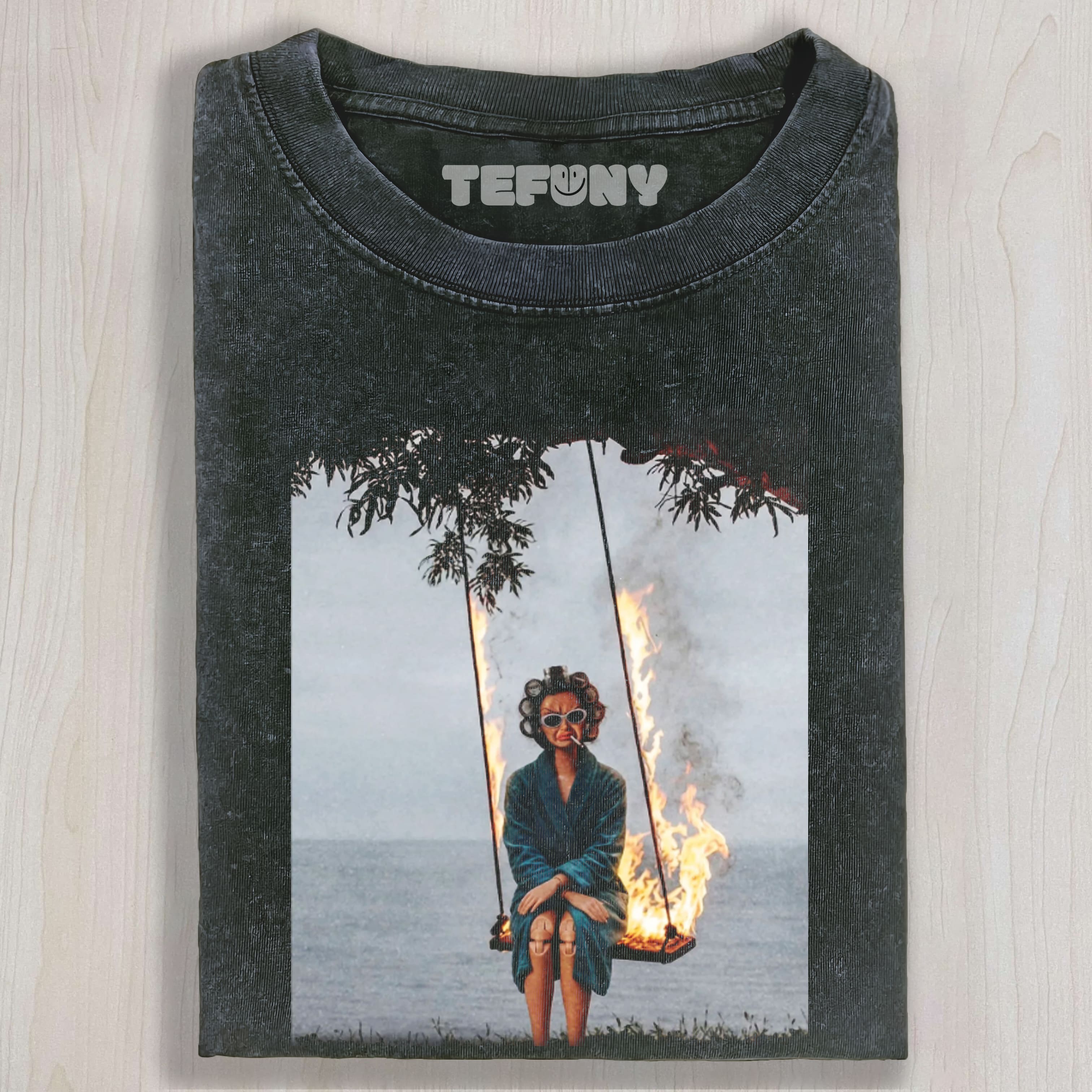 DOLL FACE MEME RETRO BLAZE UNISEX TEE, TANK TOP, LAYERED LS, SWEATSHIRT & HOODIE