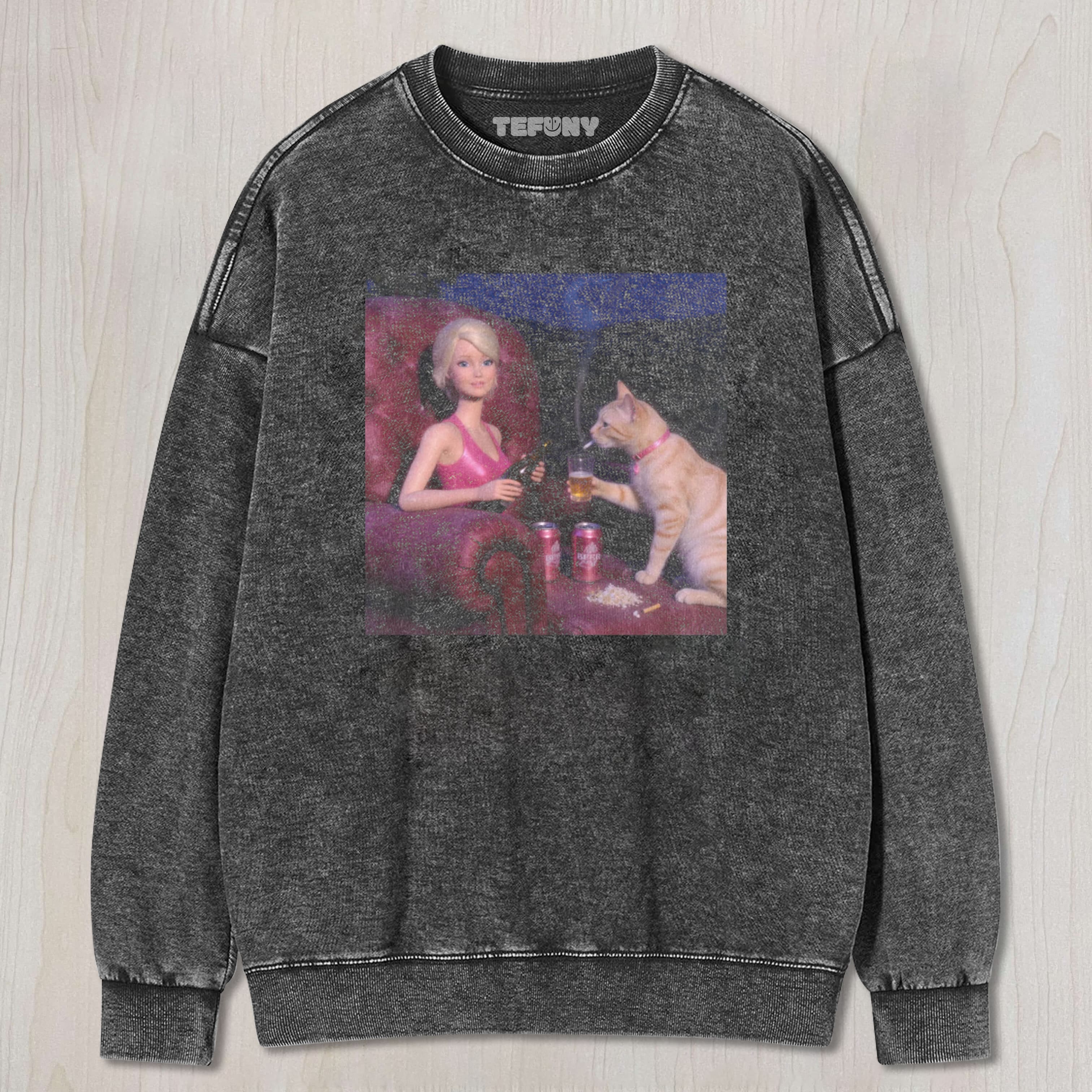 DOLL FACE MEME UNISEX TEE, TANK TOP, LAYERED LS, SWEATSHIRT & HOODIE