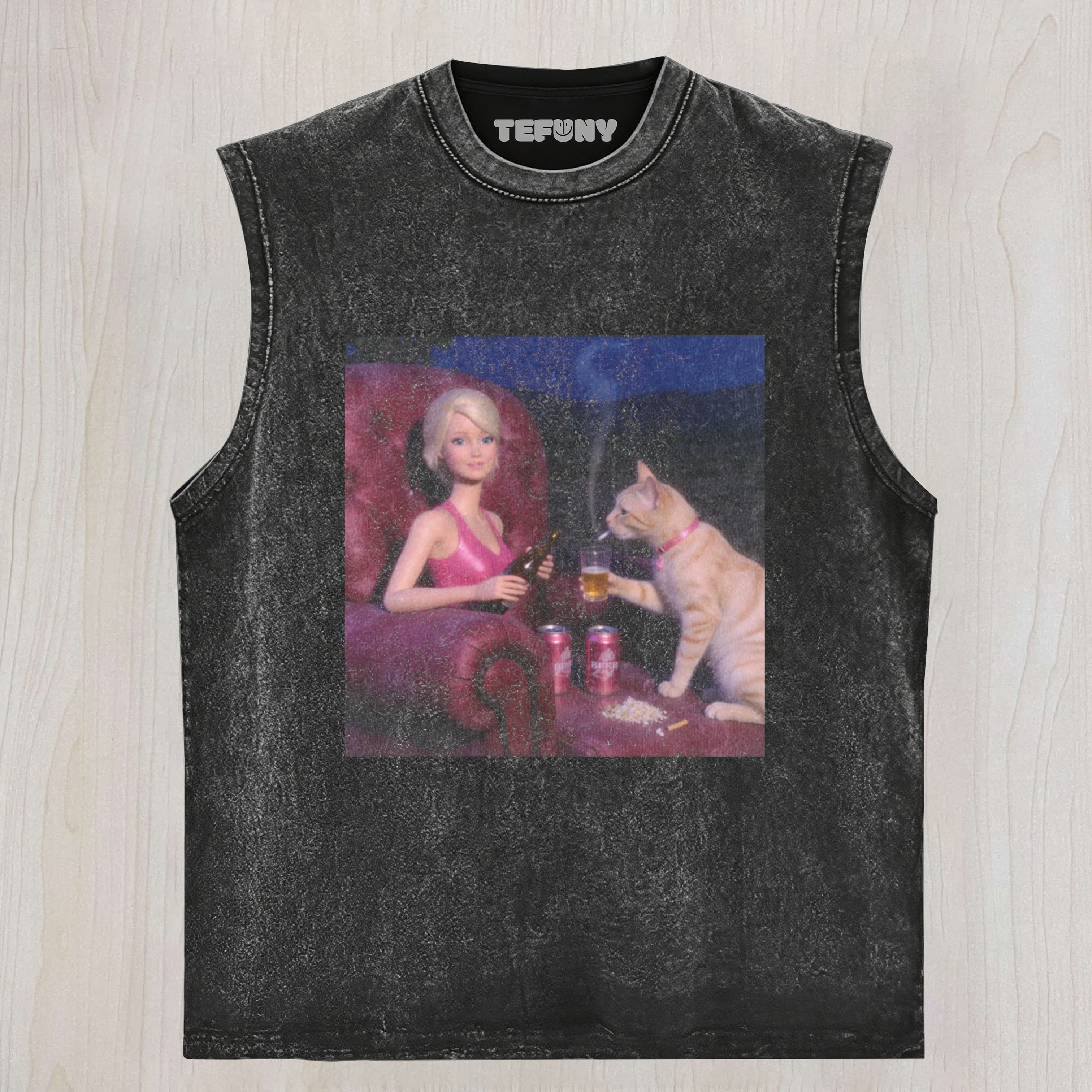 DOLL FACE MEME UNISEX TEE, TANK TOP, LAYERED LS, SWEATSHIRT & HOODIE