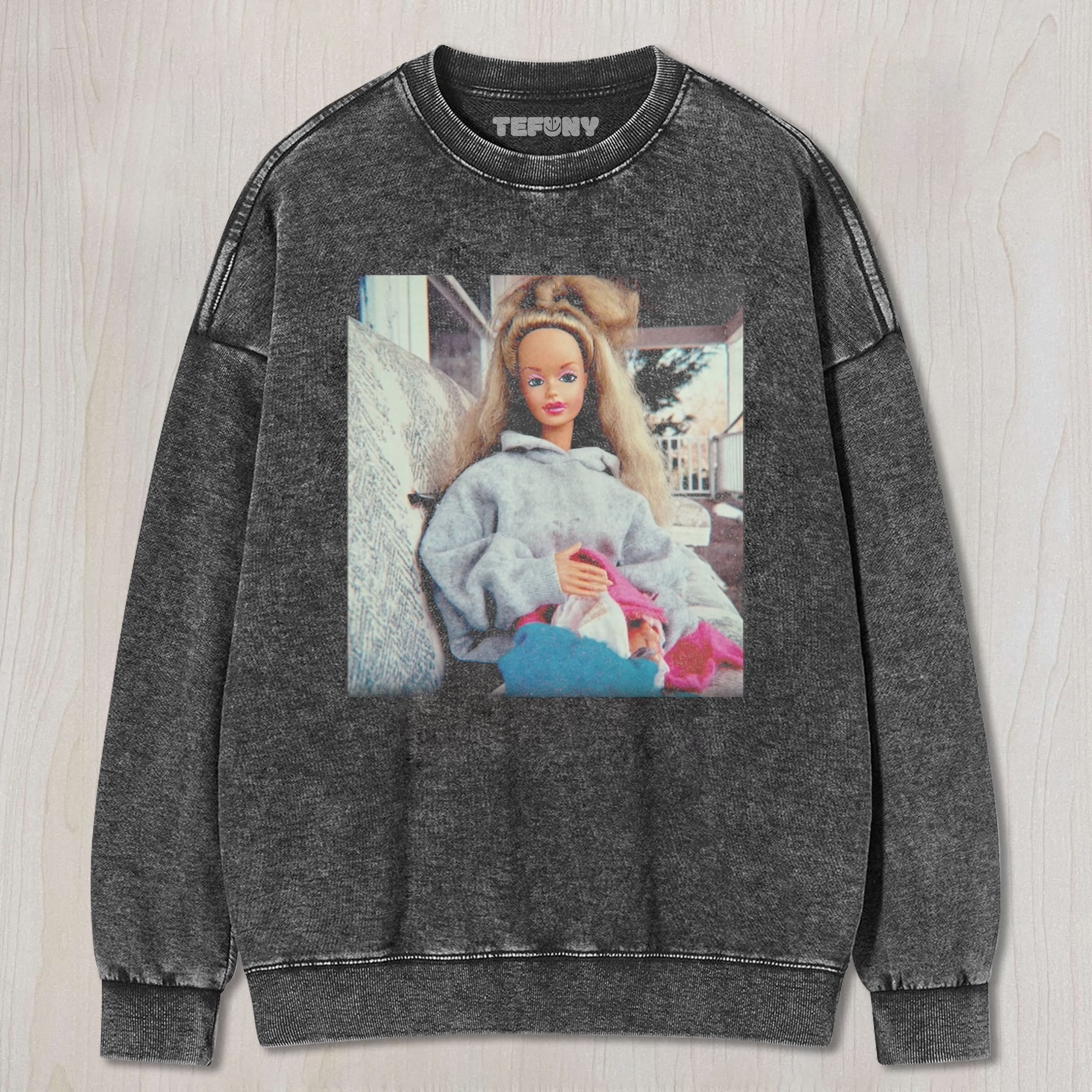 DOLL FACE MEME VINTAGE HOODIE VIBE UNISEX TEE, TANK TOP, LAYERED LS, SWEATSHIRT & HOODIE