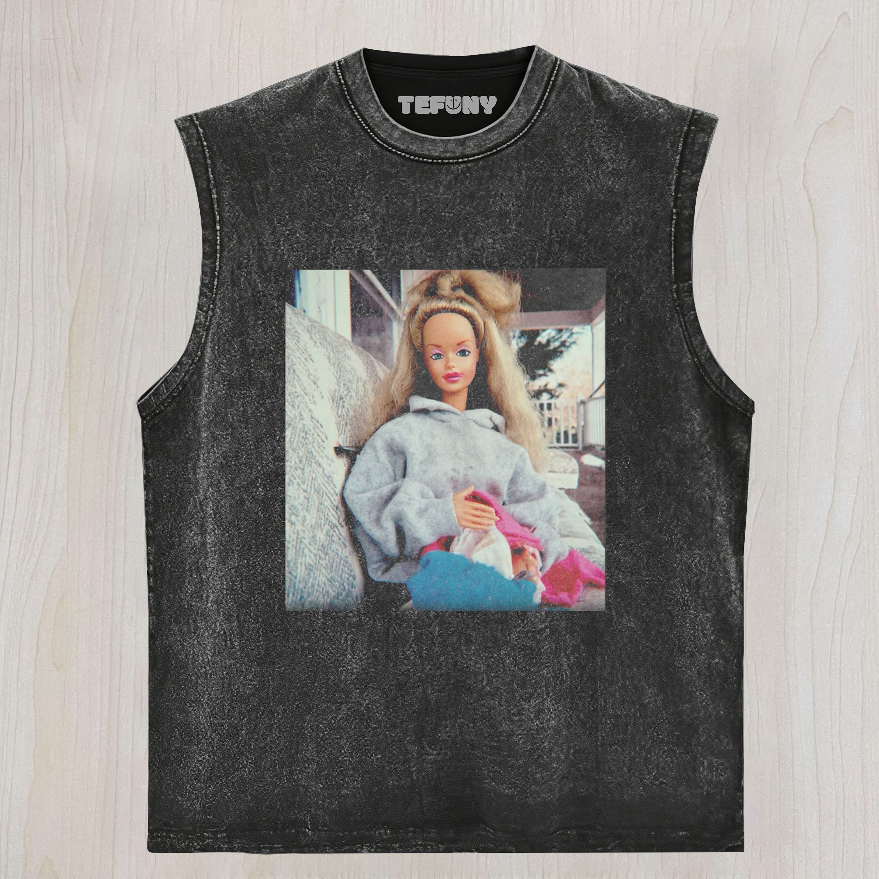 DOLL FACE MEME VINTAGE HOODIE VIBE UNISEX TEE, TANK TOP, LAYERED LS, SWEATSHIRT & HOODIE