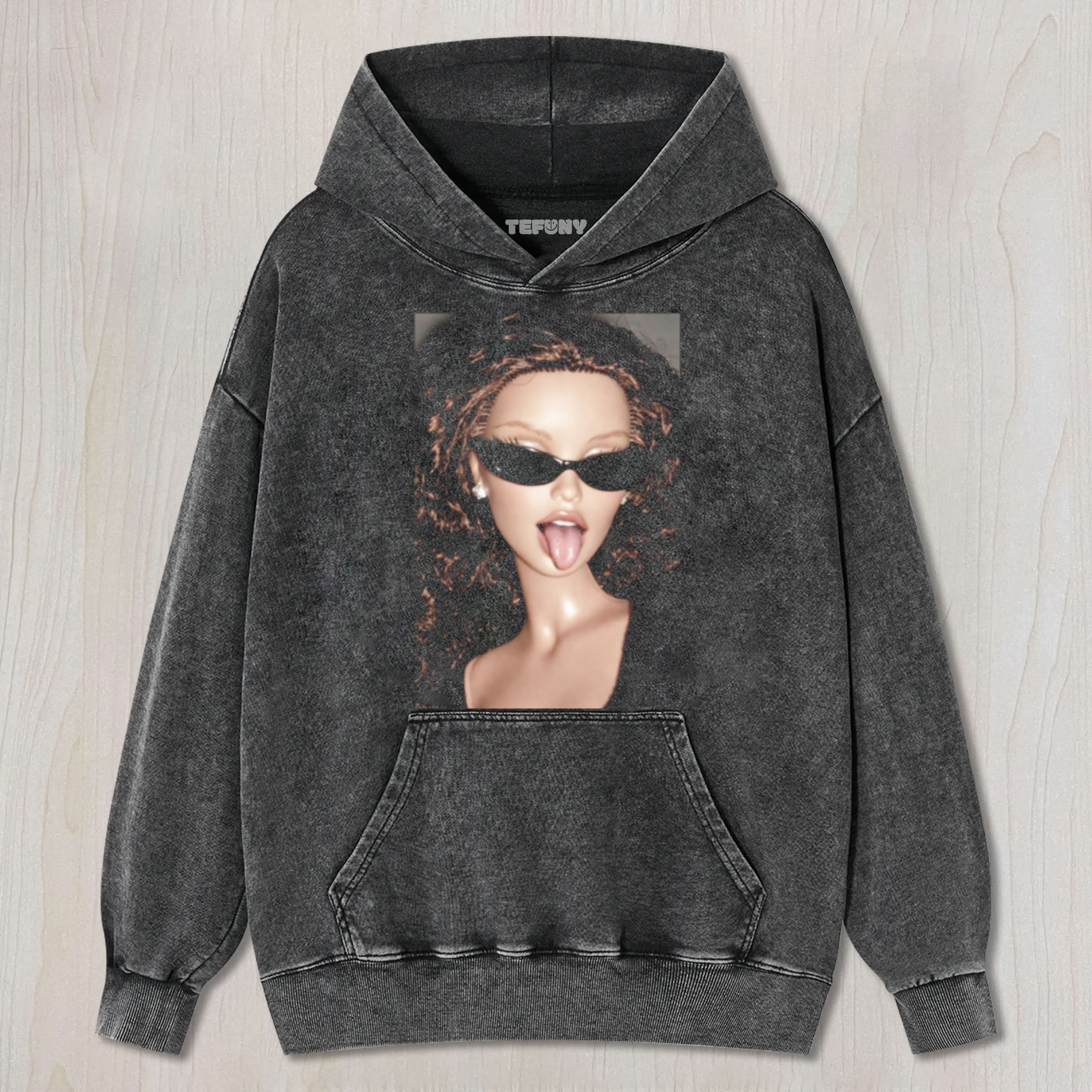 DOLL FACE MEME ZERO REGRETS ENERGY UNISEX TEE, TANK TOP, LAYERED LS, SWEATSHIRT & HOODIE