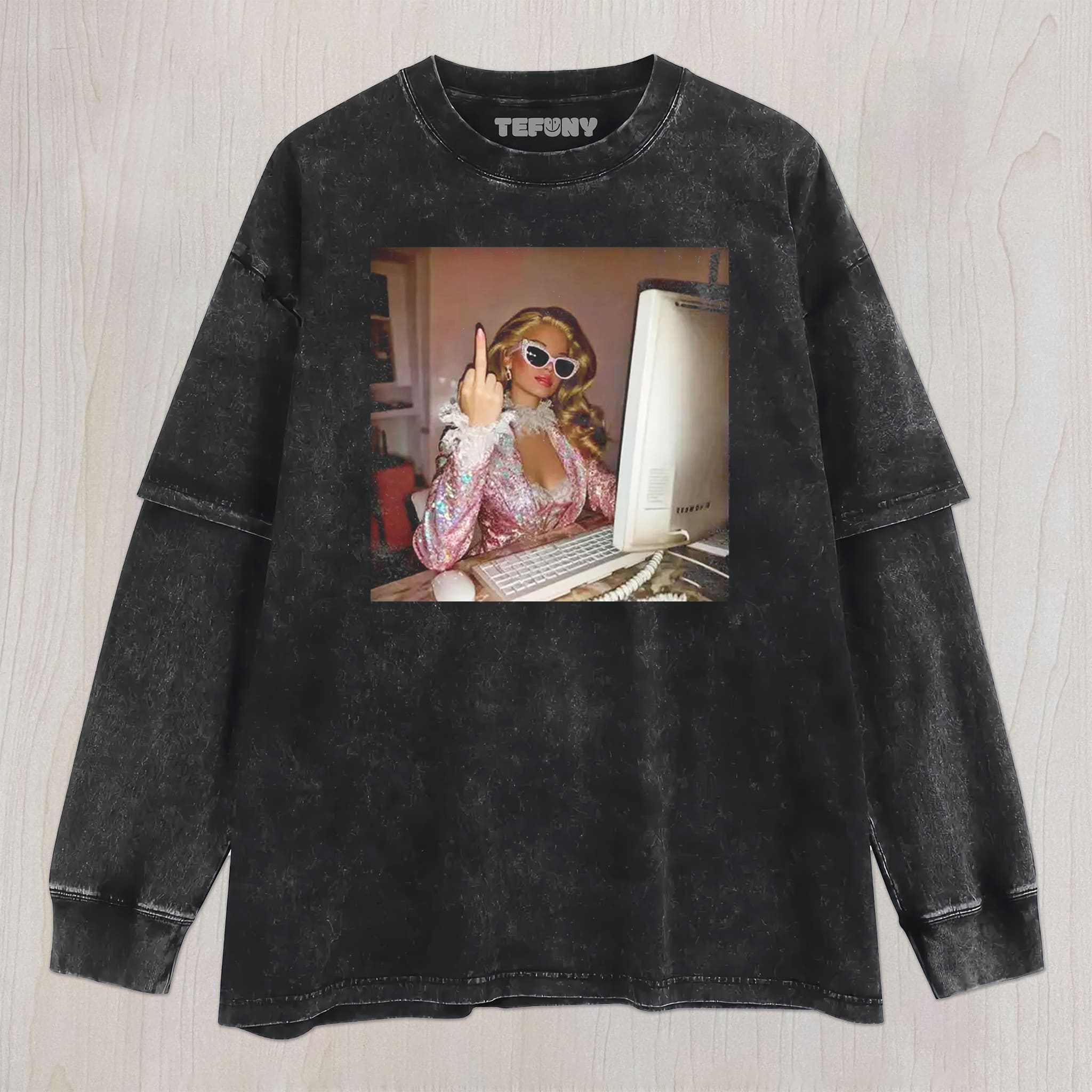 DOLL GIRL MEME V2 UNISEX TEE, TANK TOP, LAYERED LS, SWEATSHIRT & HOODIE