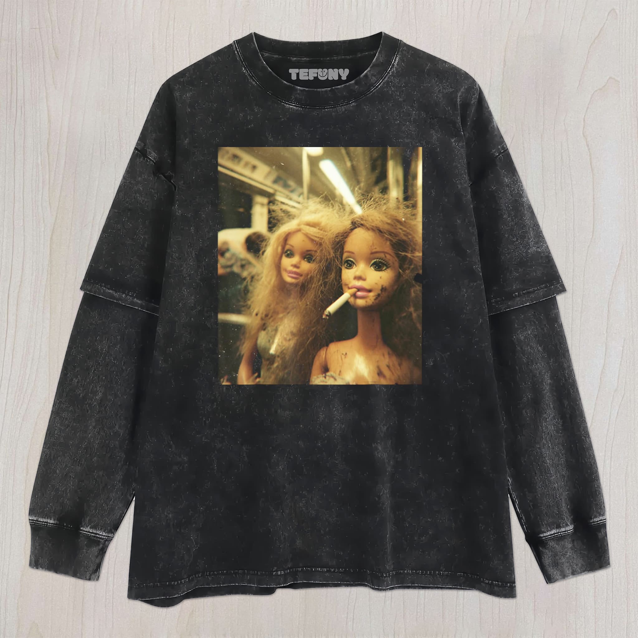 DOLL GIRL MEME V6 UNISEX TEE, TANK TOP, LAYERED LS, SWEATSHIRT & HOODIE
