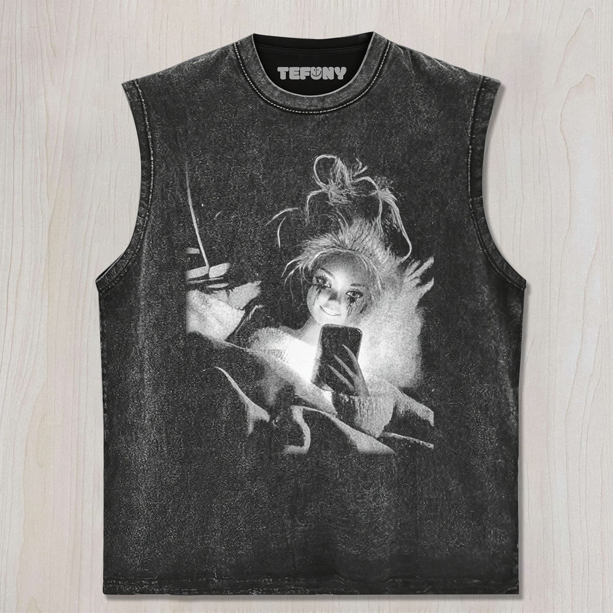 DOLL GIRL MEME V7 UNISEX TEE, TANK TOP, LAYERED LS, SWEATSHIRT & HOODIE