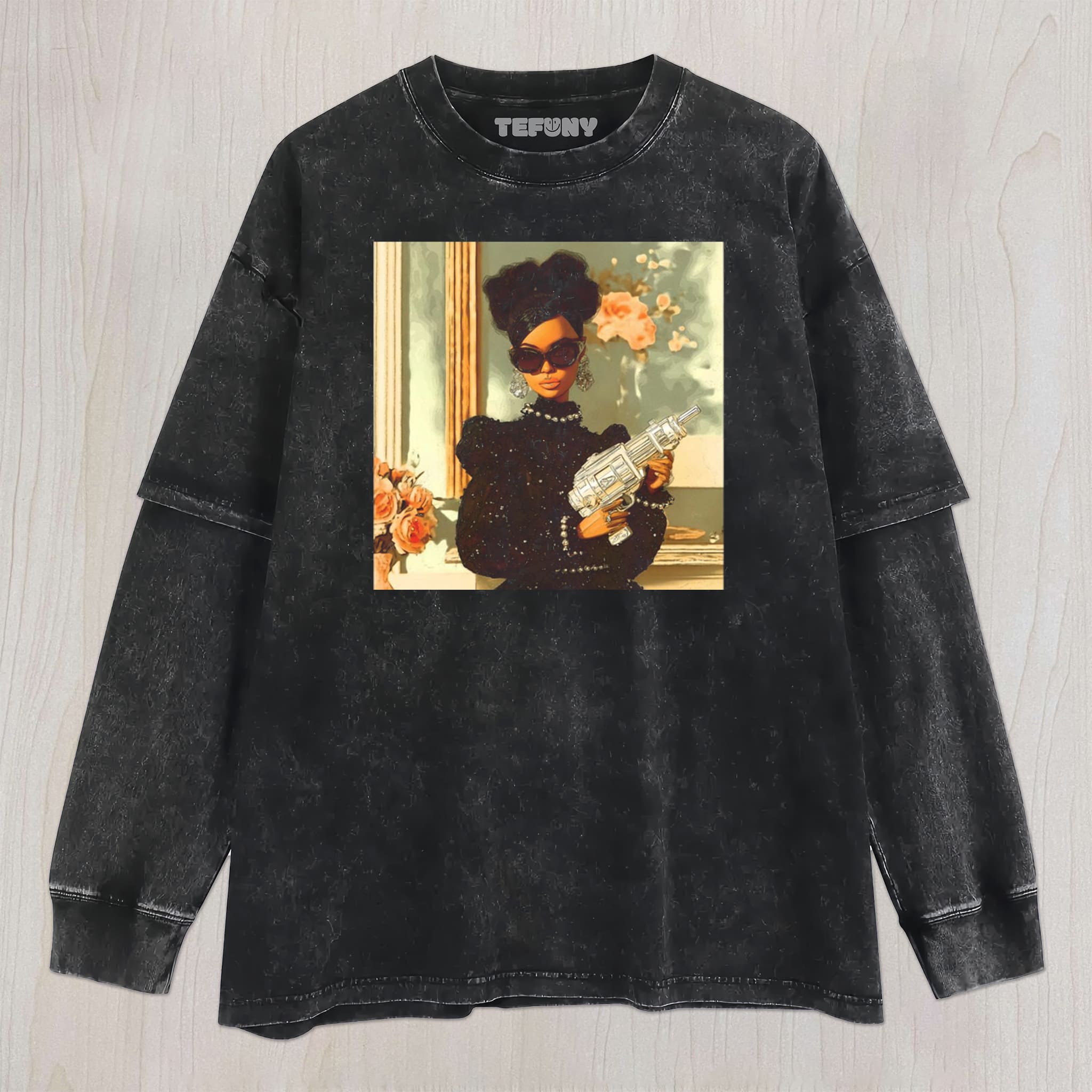 DOLL GIRL MEME V8 UNISEX TEE, TANK TOP, LAYERED LS, SWEATSHIRT & HOODIE