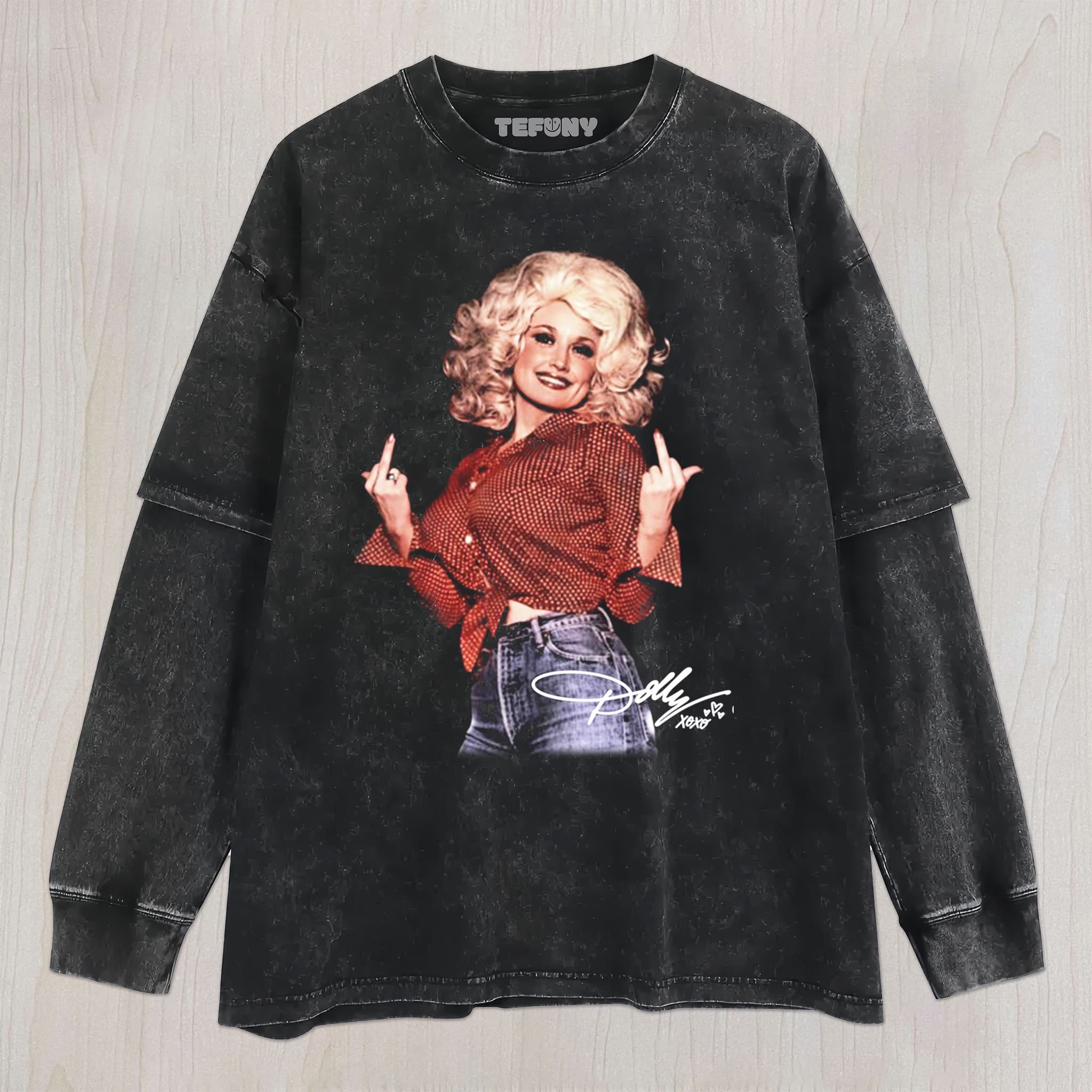 DOLLY PARTON N3 UNISEX TEE, TANK TOP, LAYERED LS, SWEATSHIRT & HOODIE