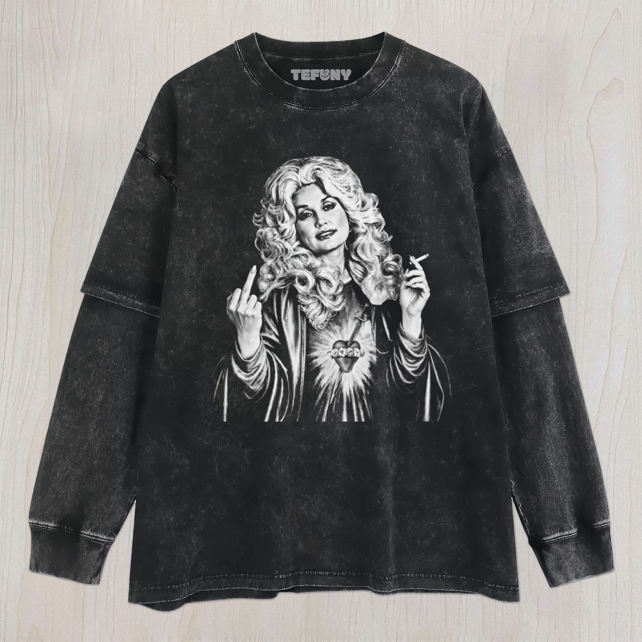 DOLLY PARTON N UNISEX TEE, TANK TOP, LAYERED LS, SWEATSHIRT & HOODIE