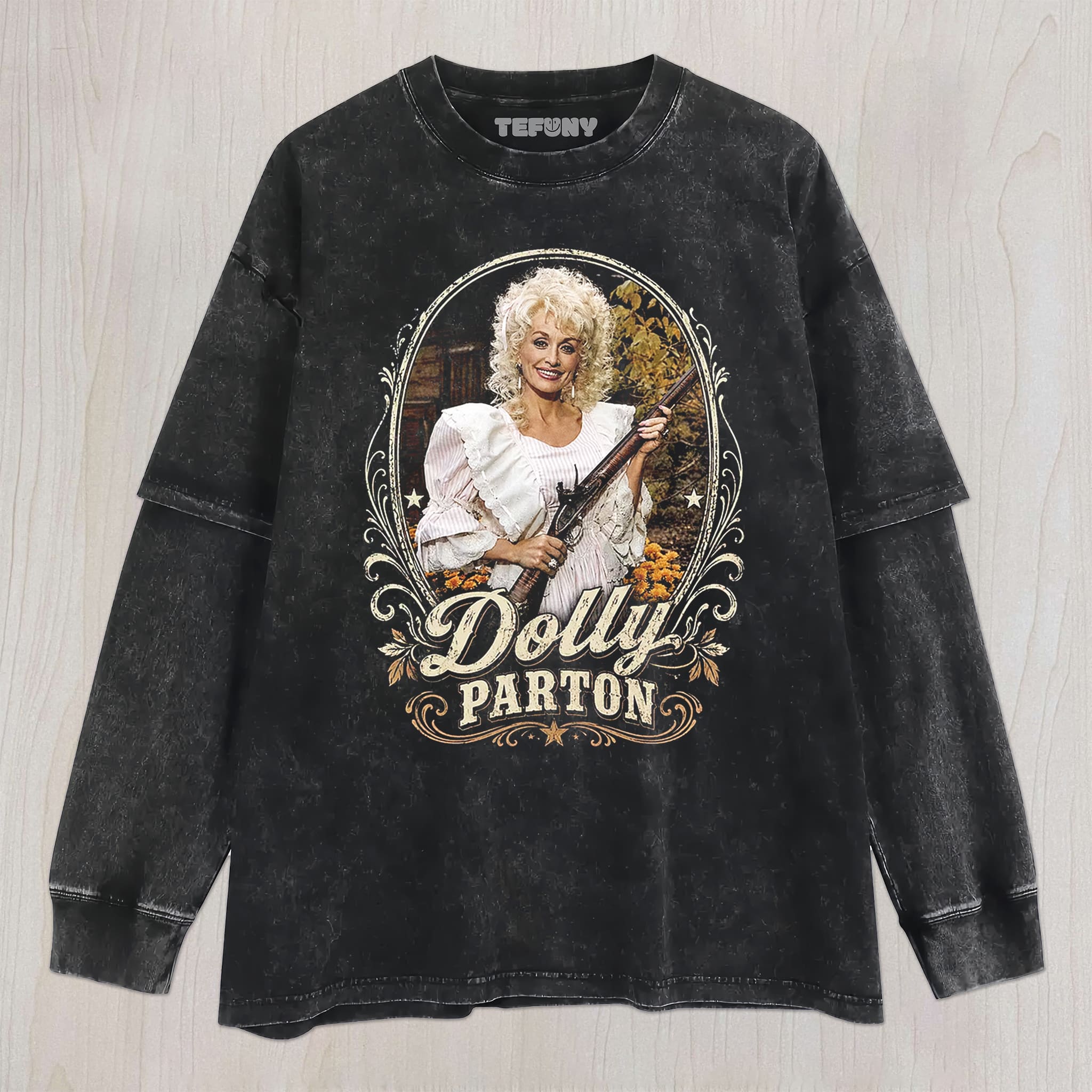 DOLLY PARTON V1 UNISEX TEE, TANK TOP, LAYERED LS, SWEATSHIRT & HOODIE