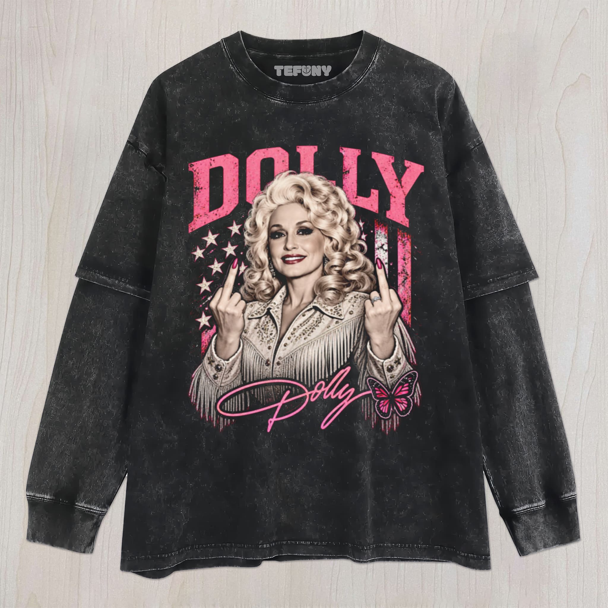 DOLLY PARTON V7 UNISEX TEE, TANK TOP, LAYERED LS, SWEATSHIRT & HOODIE