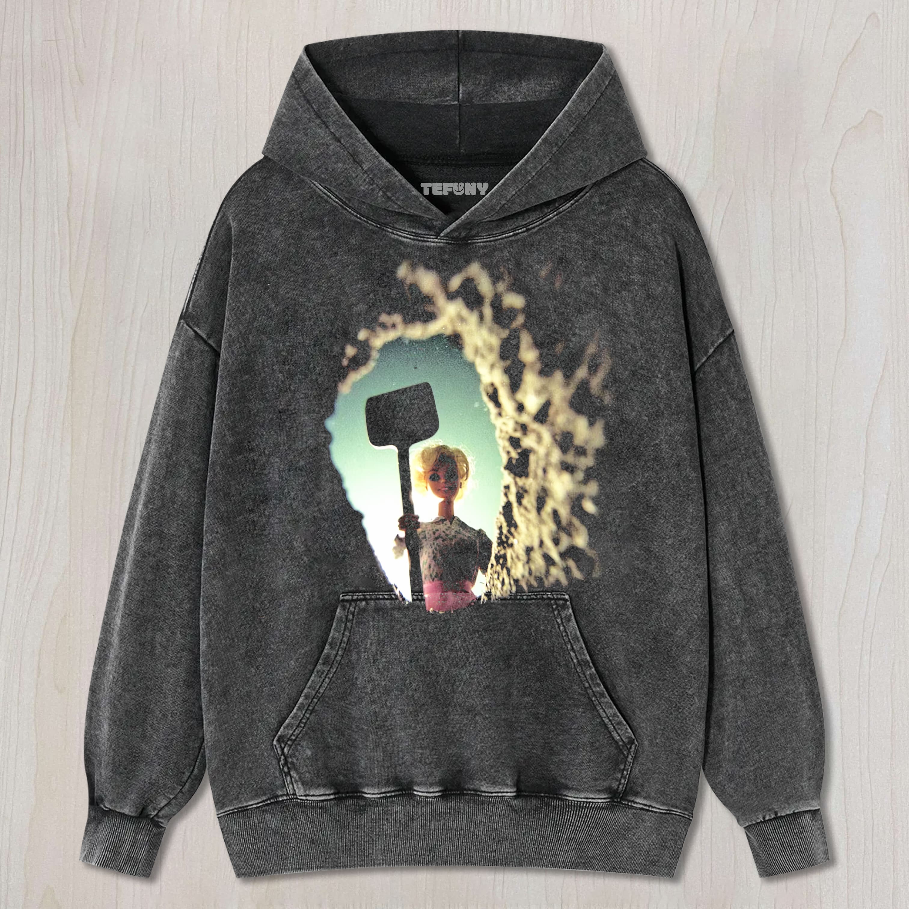 DOLL FACE DIGGING UNISEX TEE, TANK TOP, LAYERED LS, SWEATSHIRT & HOODIE