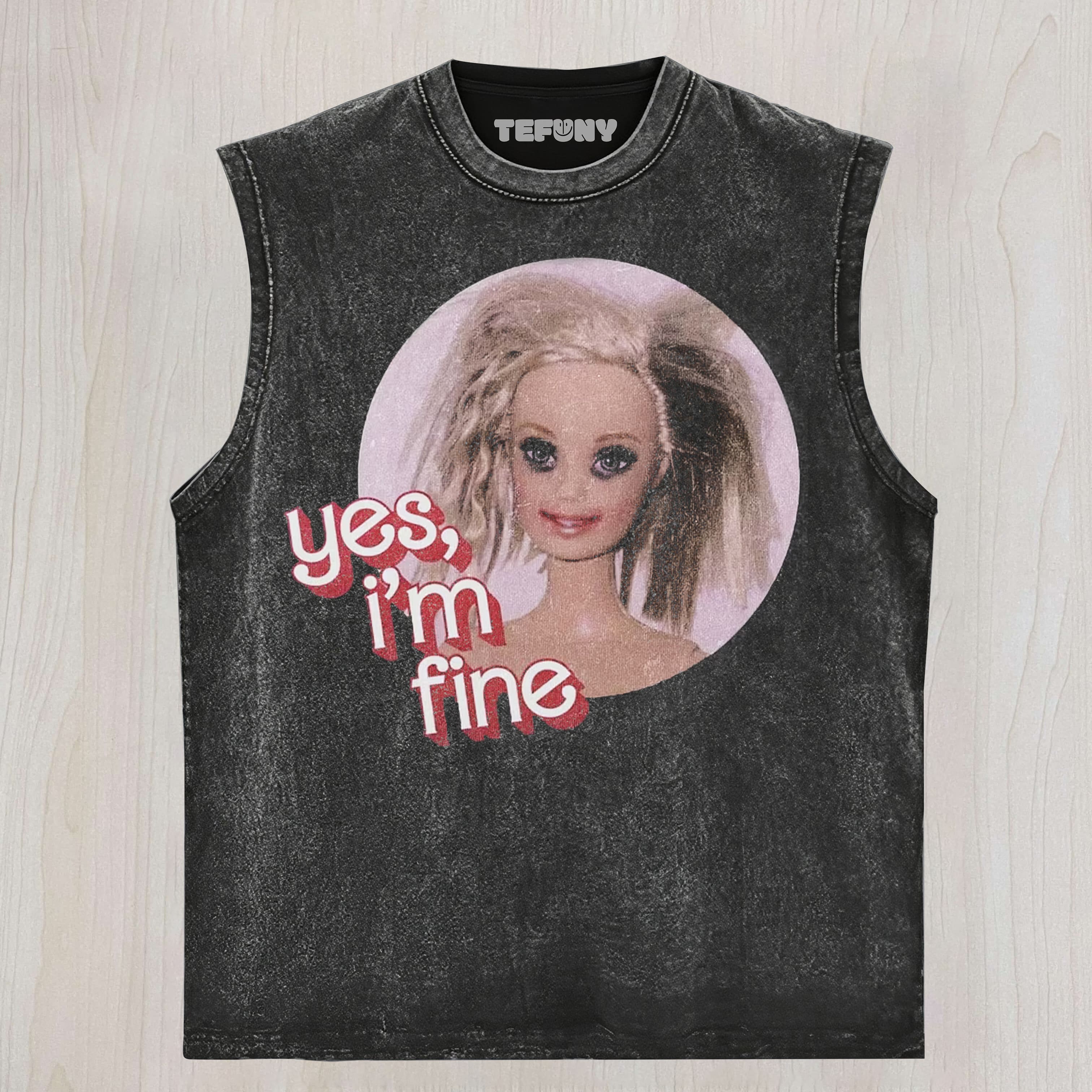 DOLL FACE GIRL MEME UNISEX TEE, TANK TOP, LAYERED LS, SWEATSHIRT & HOODIE