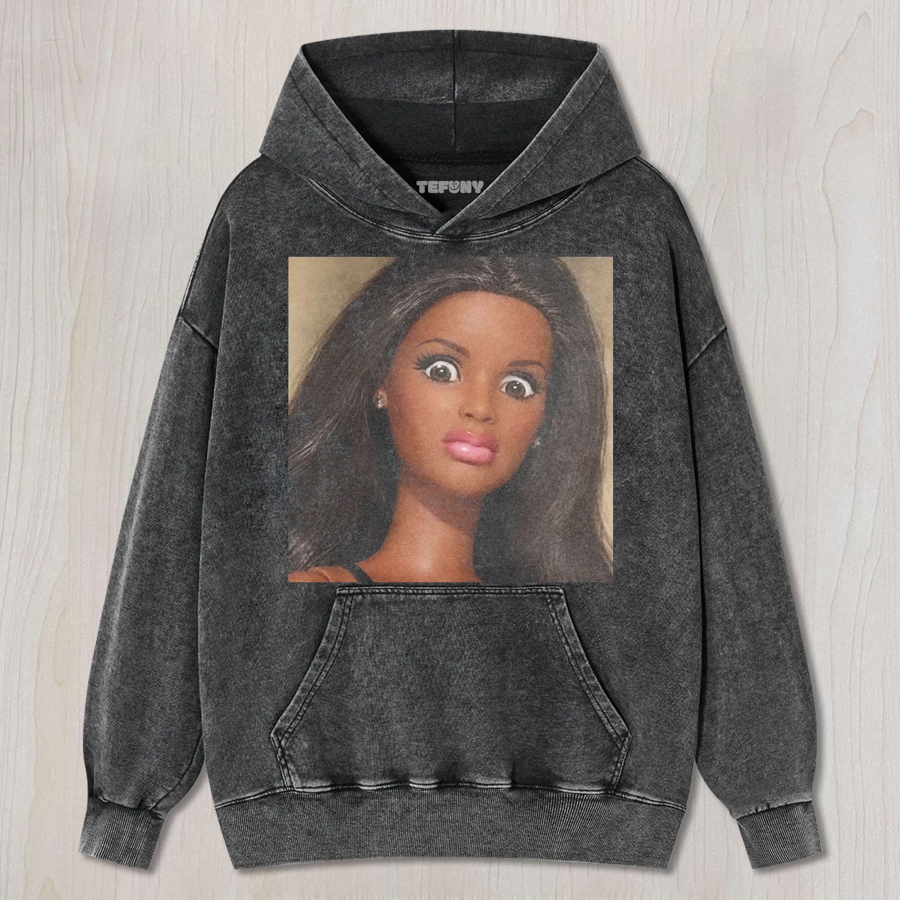 DOLL FACE MEME UNISEX TEE, TANK TOP, LAYERED LS, SWEATSHIRT & HOODIE