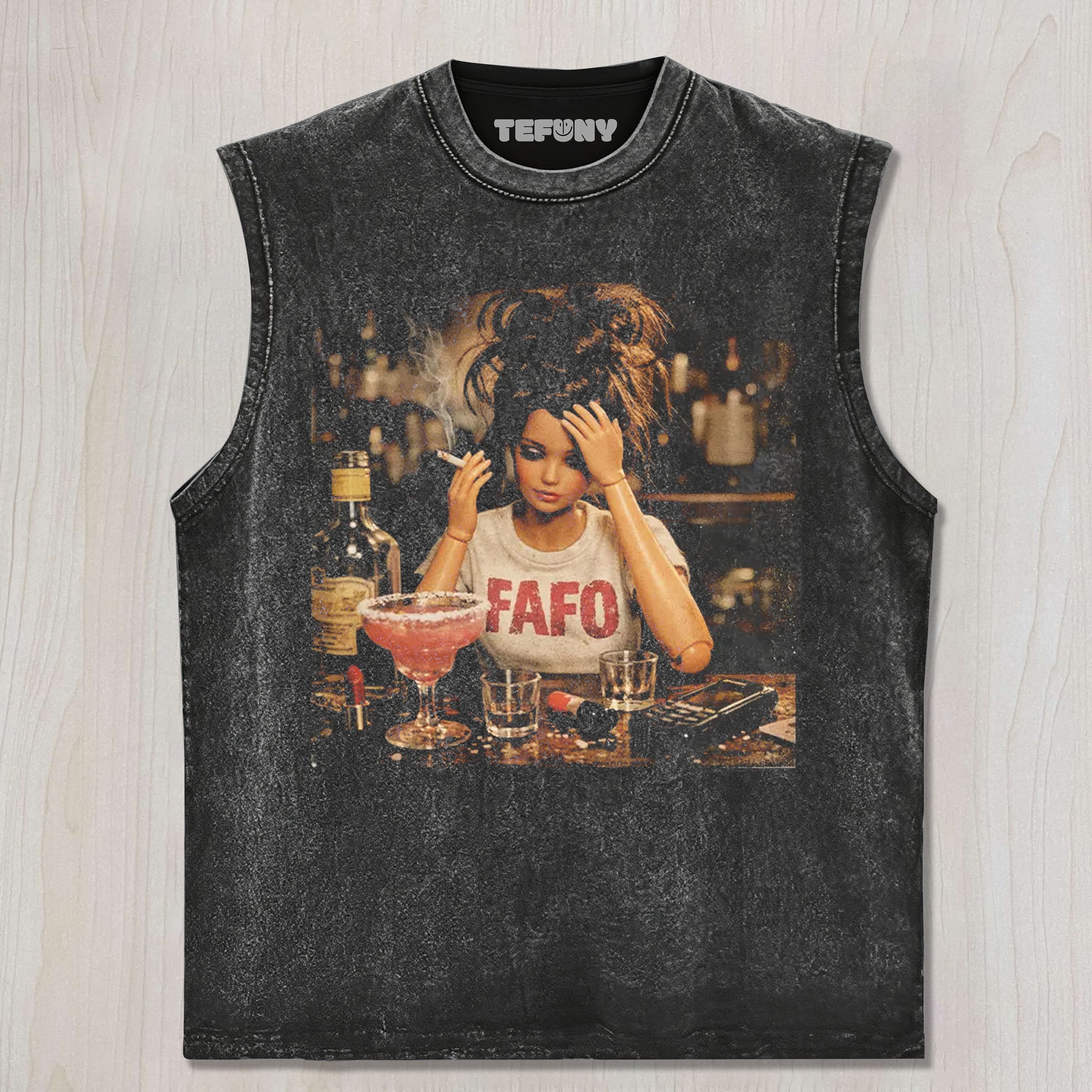 DOLL FACE MEME V10 UNISEX TEE, TANK TOP, LAYERED LS, SWEATSHIRT & HOODIE