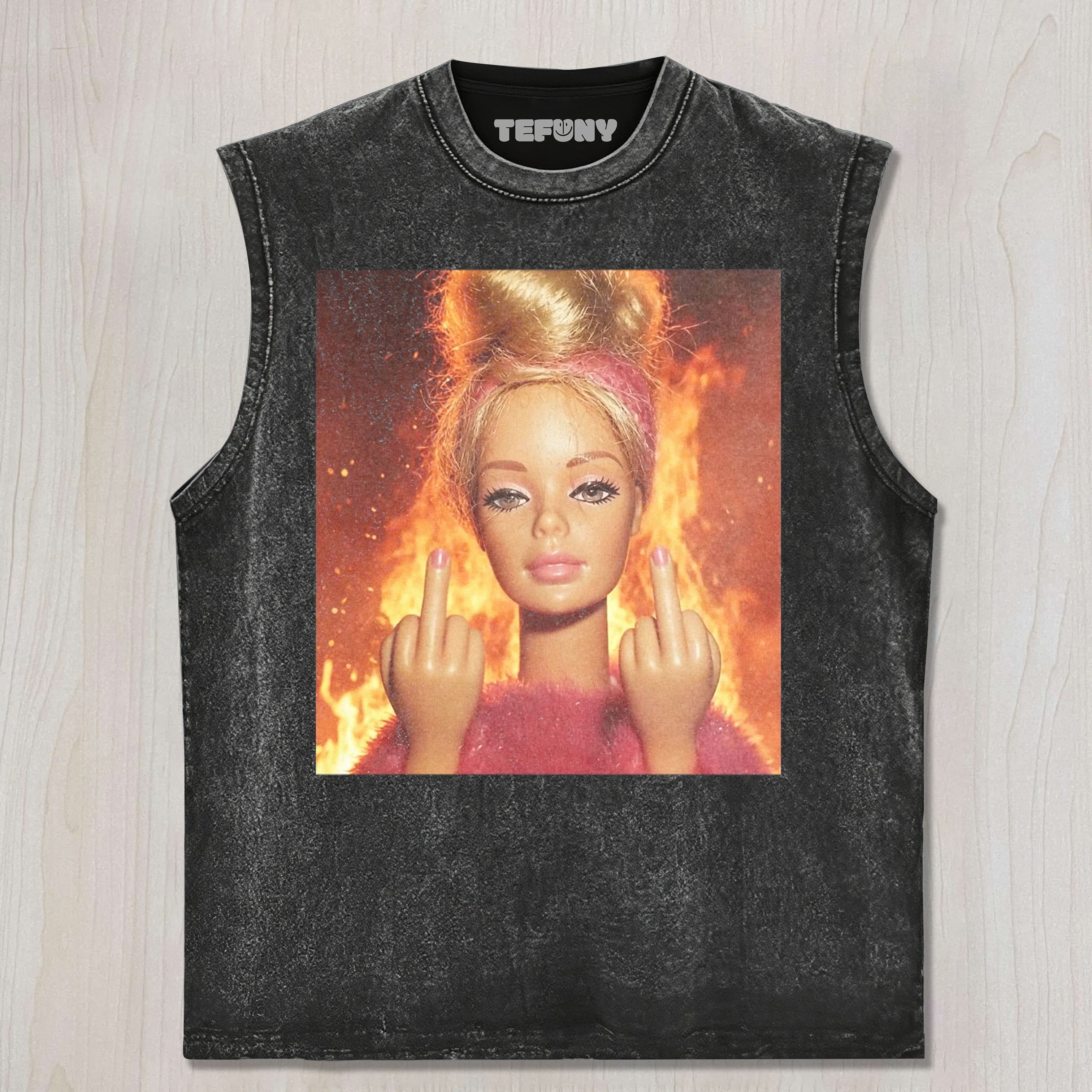DOLL FACE MEME V5 UNISEX TEE, TANK TOP, LAYERED LS, SWEATSHIRT & HOODIE