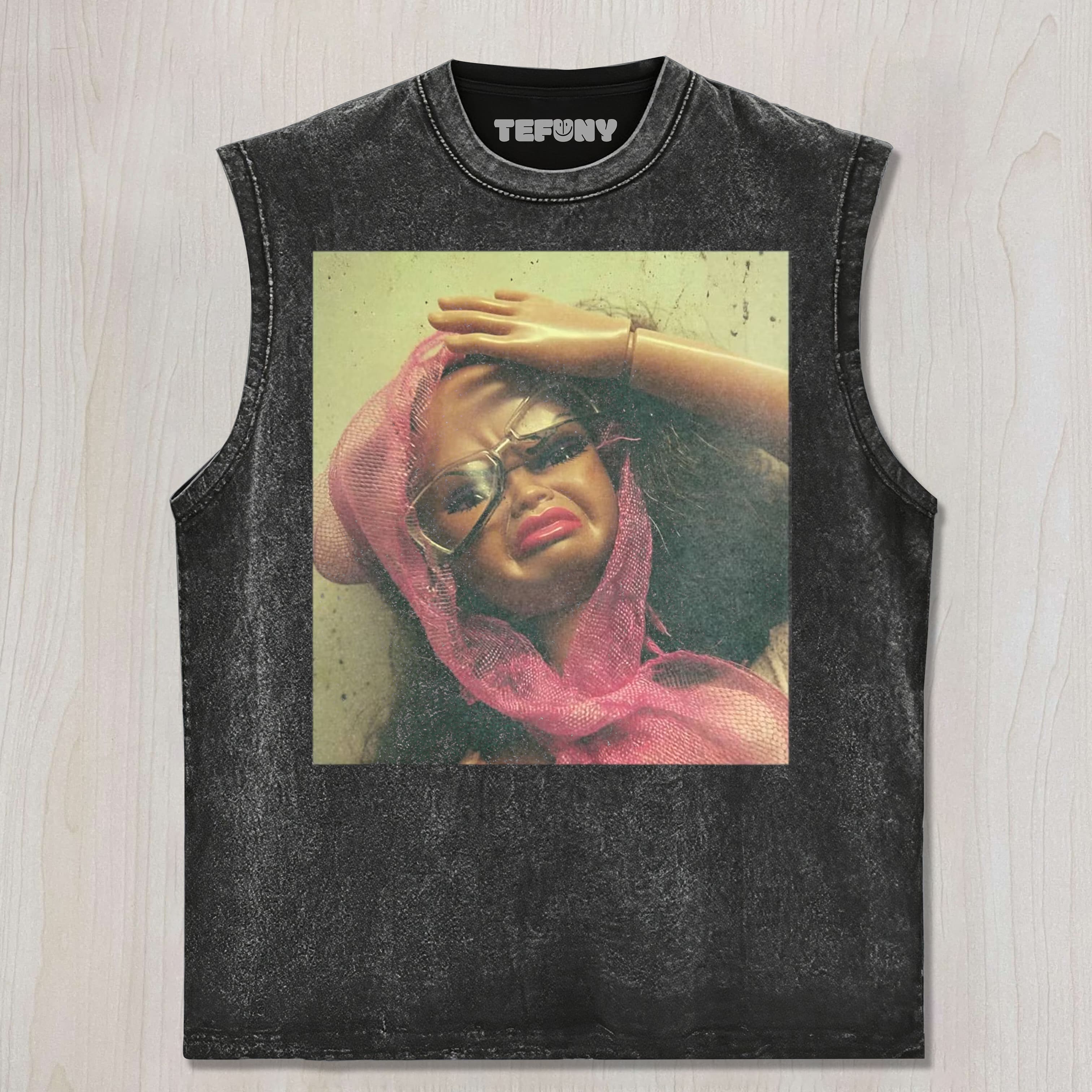 DOLL FACE MEME V6 UNISEX TEE, TANK TOP, LAYERED LS, SWEATSHIRT & HOODIE