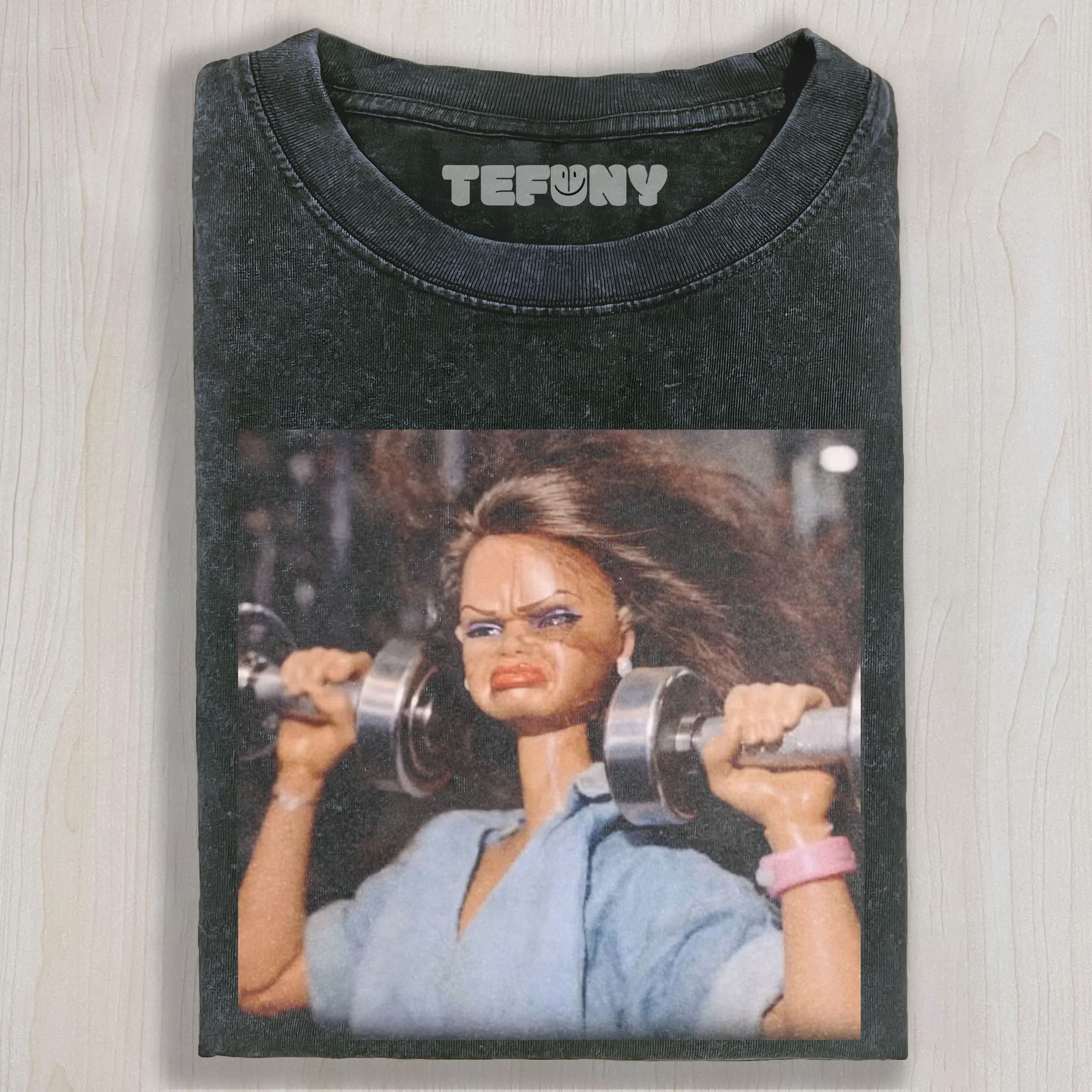 DOLL FACE MEME V8 UNISEX TEE, TANK TOP, LAYERED LS, SWEATSHIRT & HOODIE