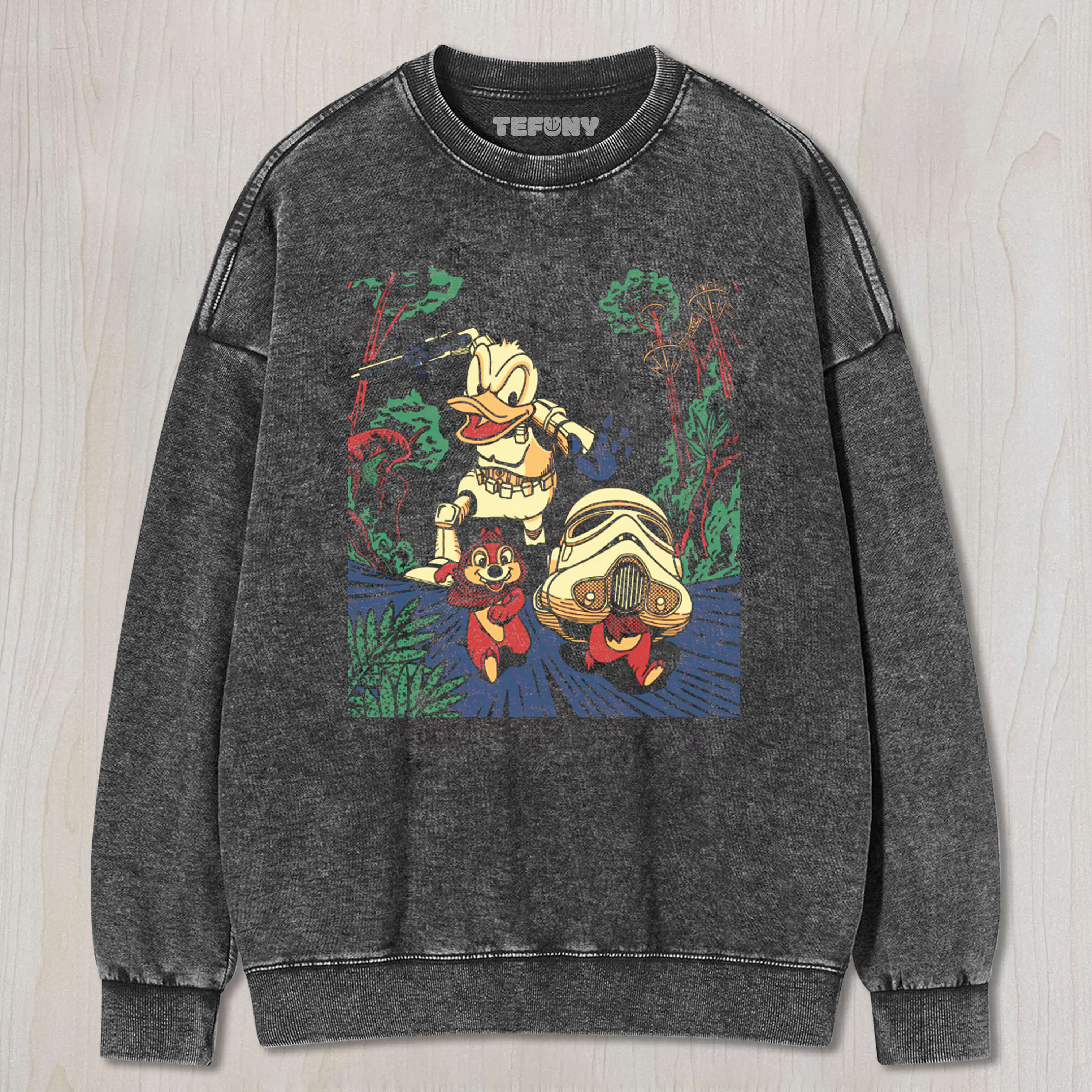 DONALD DUCK AND STAR WARS TEE & SWEAT & HOOD