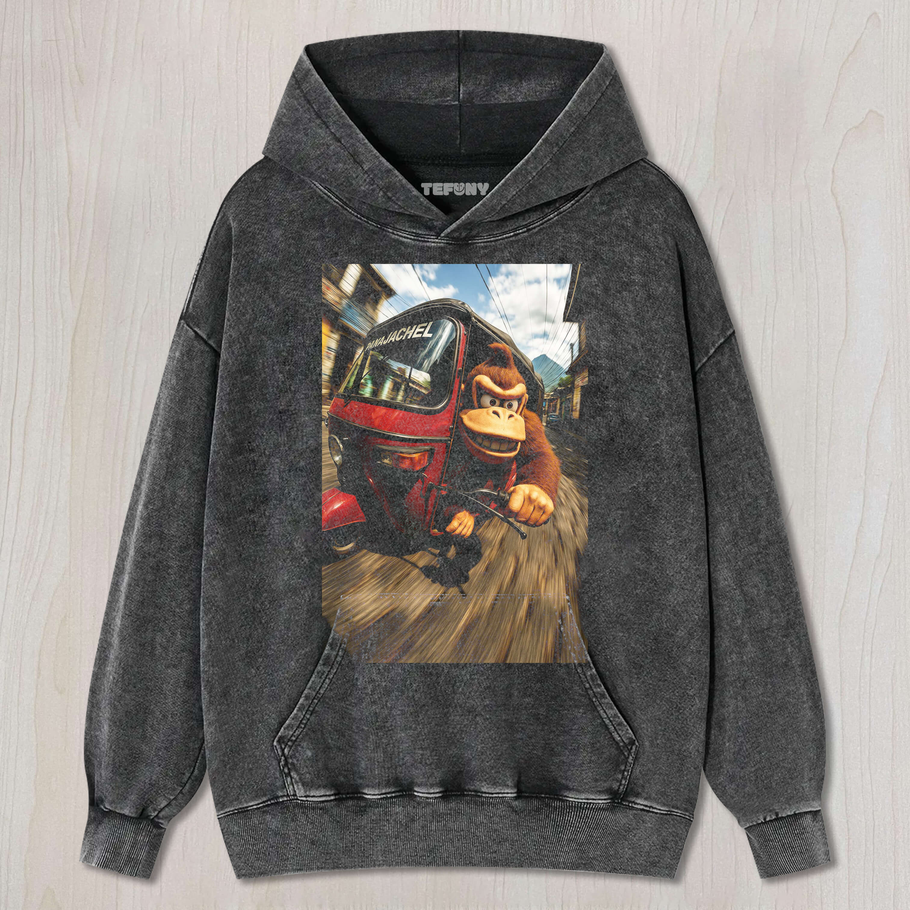 DONKEY KONG DRIVES A TRICYCLE T-SHIRT