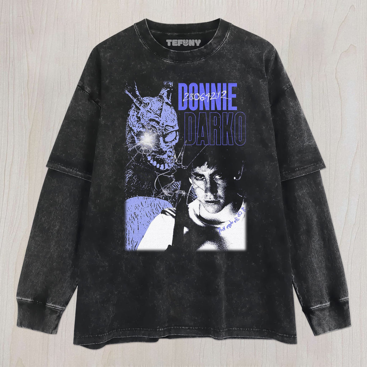 DONNIE DARKO V1 UNISEX TEE, TANK TOP, LAYERED LS, SWEATSHIRT & HOODIE