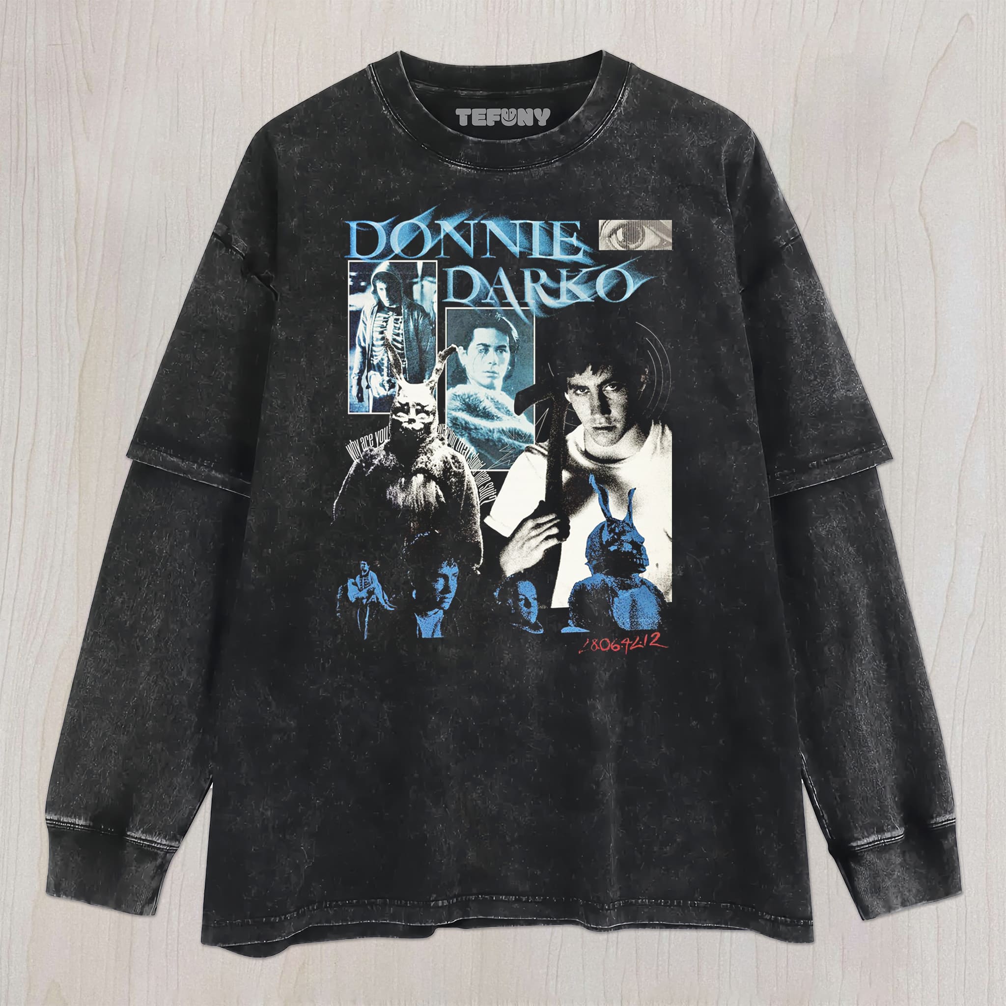 DONNIE DARKO V5 UNISEX TEE, TANK TOP, LAYERED LS, SWEATSHIRT & HOODIE