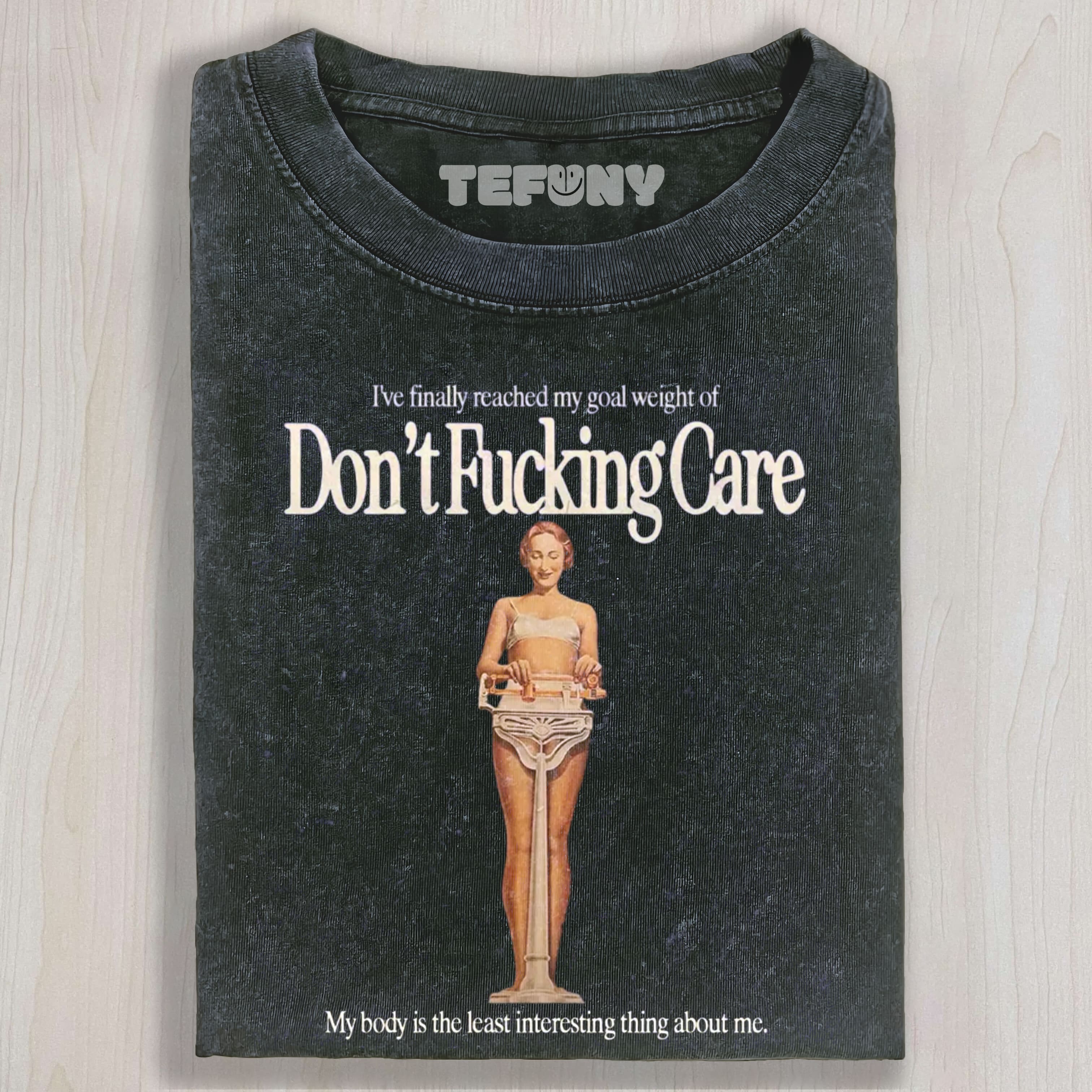 DON’T FUCKING CARE UNISEX TEE, TANK TOP, LAYERED LS, SWEATSHIRT & HOODIE