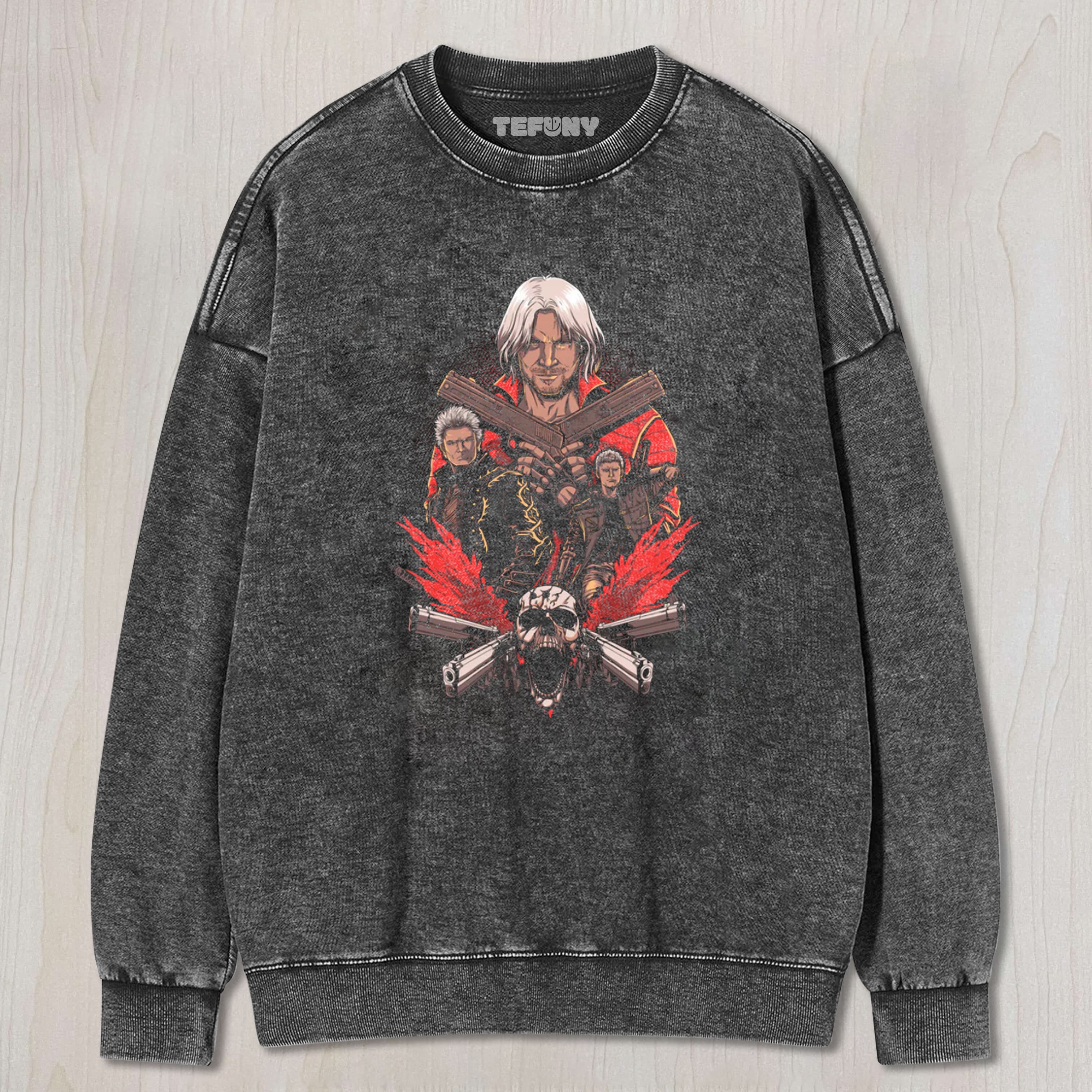 DON'T CRY FOR ME DEVIL TEE & SWEAT & HOOD
