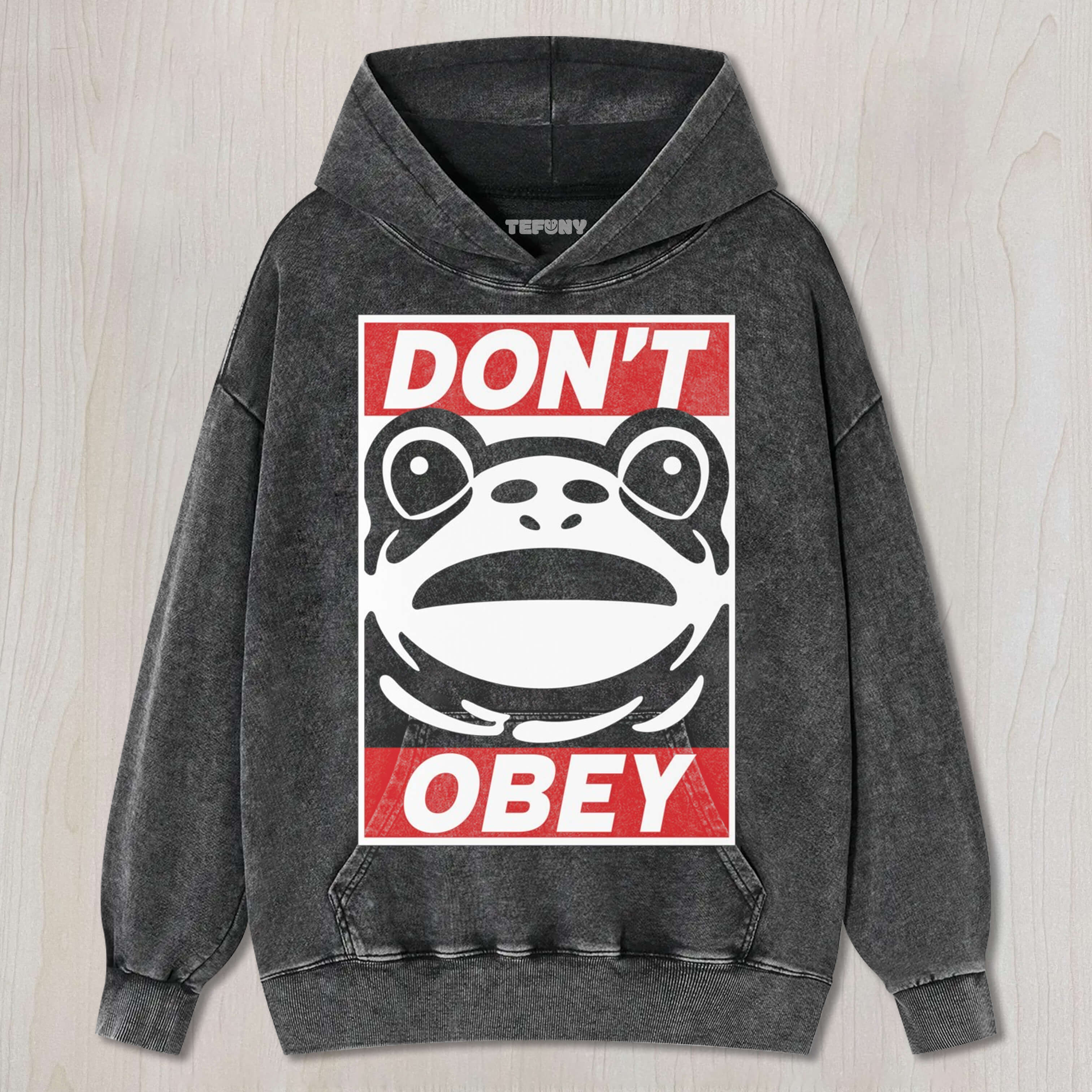 DON'T OBEY FROG T-SHIRT