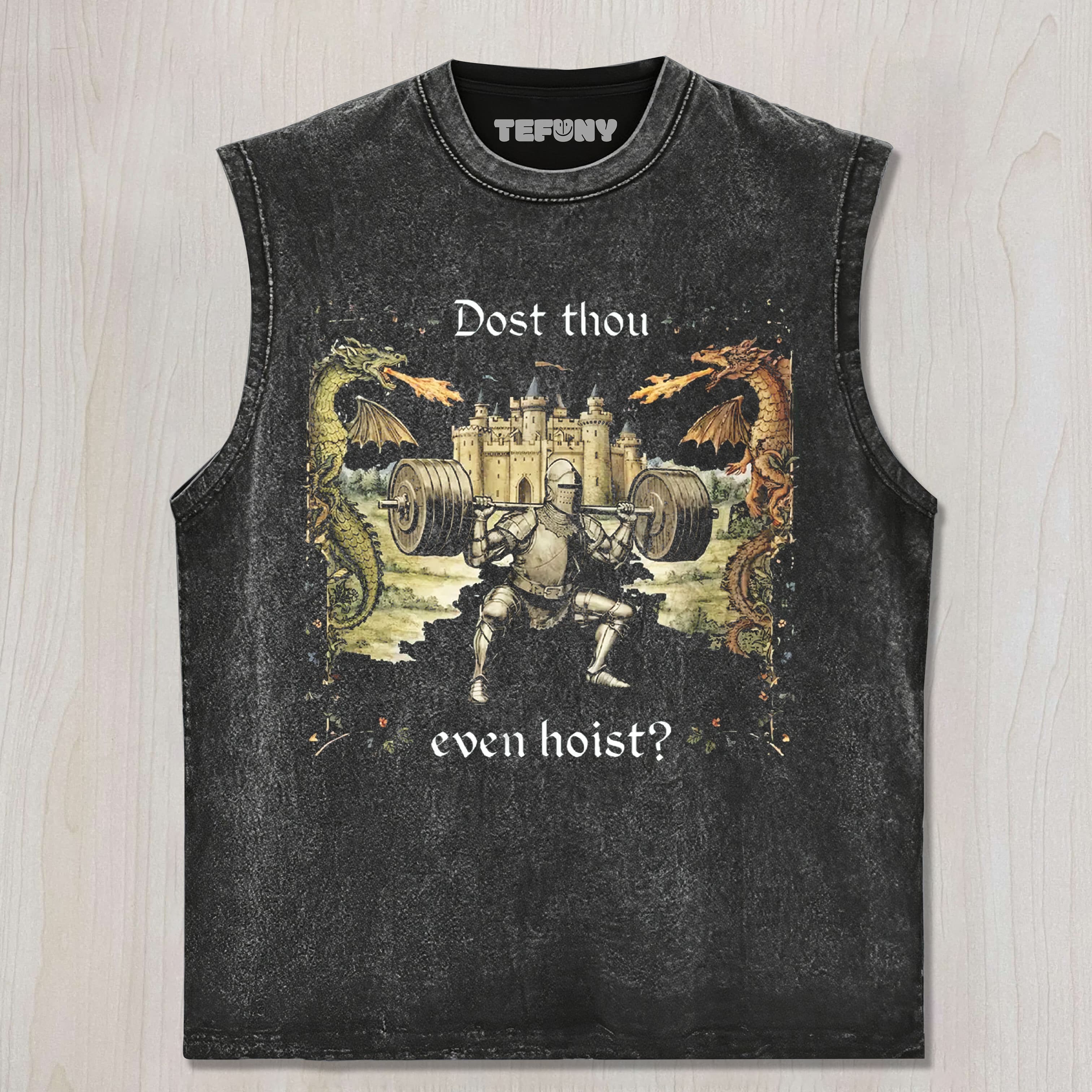 DOST THOU EVEN HOIST COTTON TANK TOP