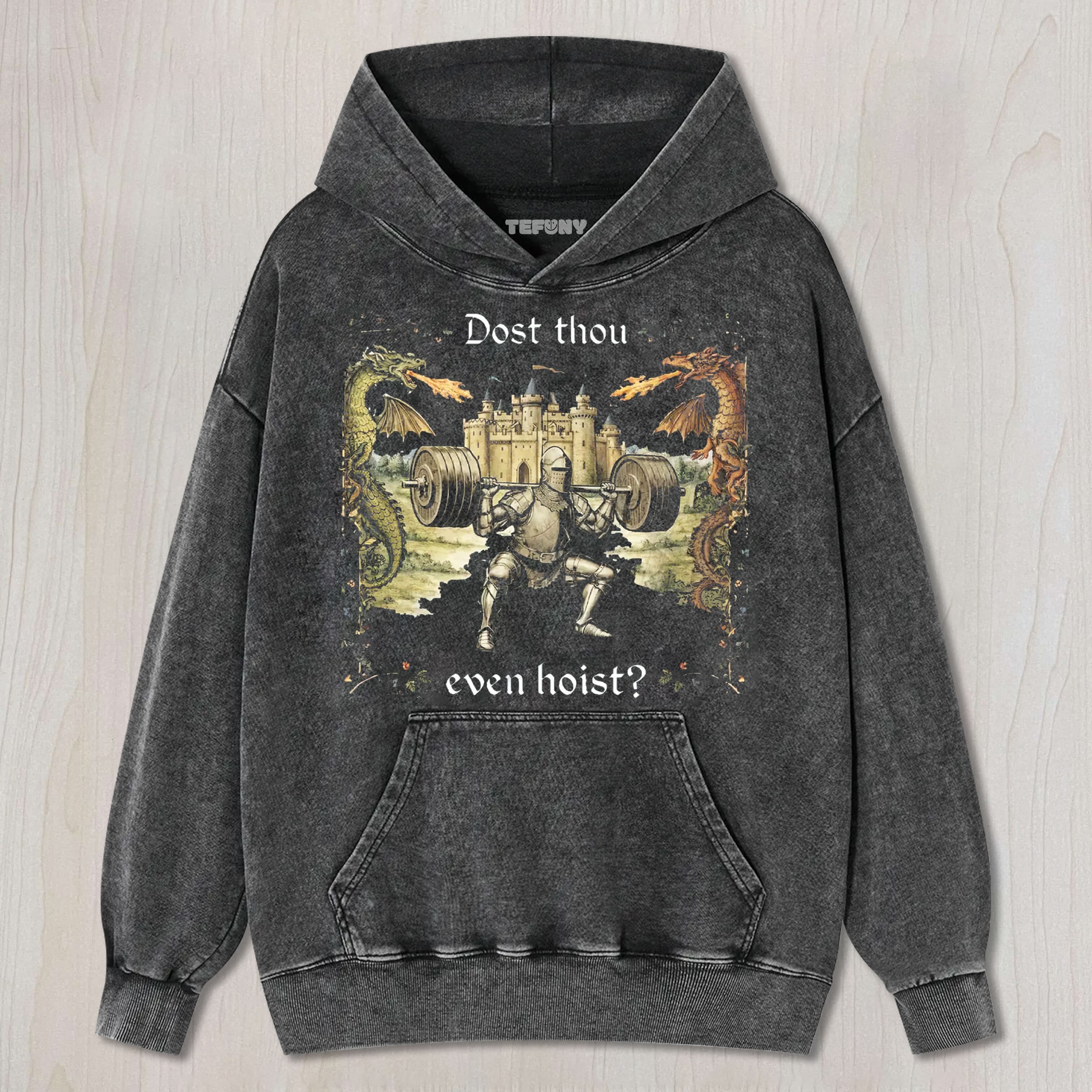 DOST THOU EVEN HOIST COTTON TEE & SWEAT & HOOD