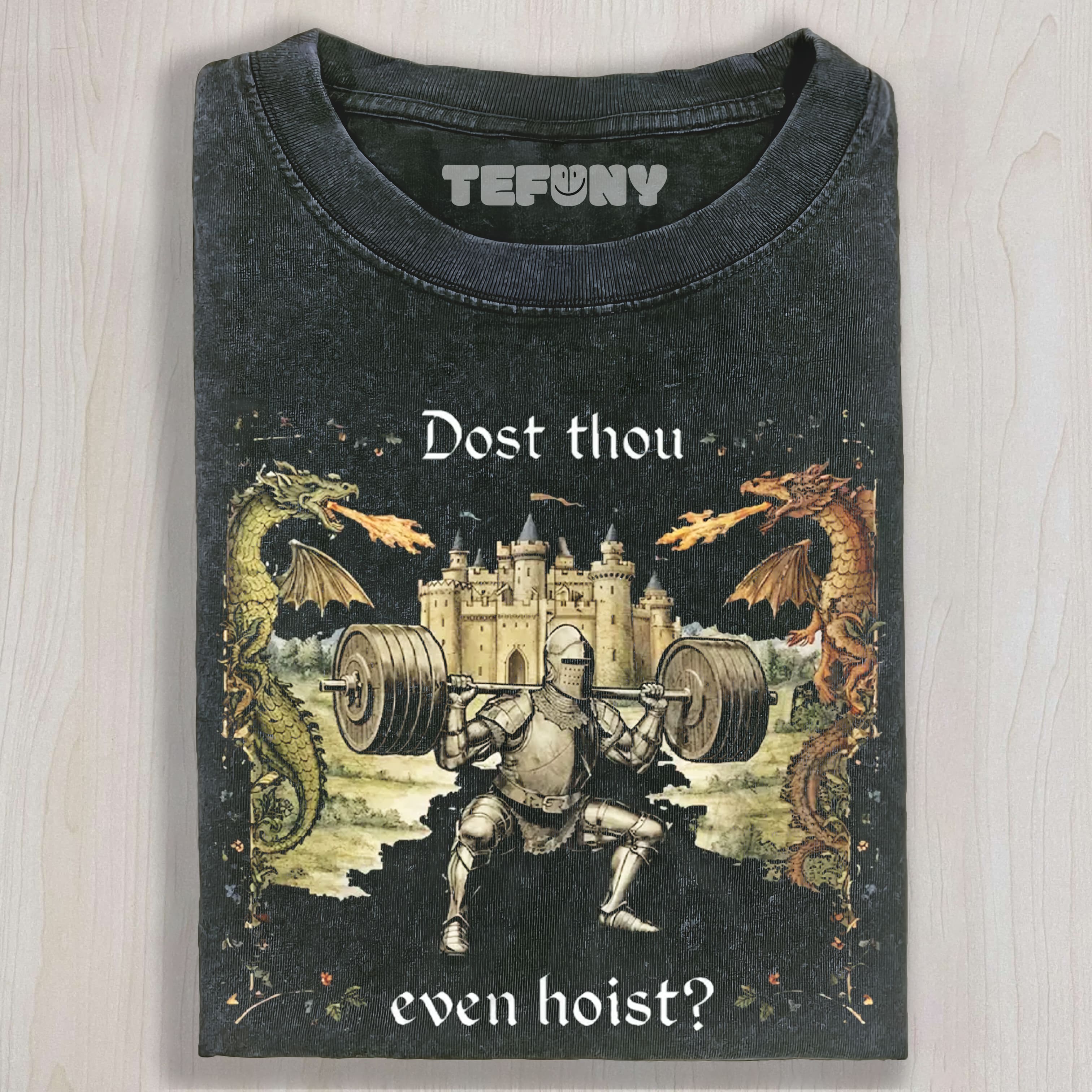 DOST THOU EVEN HOIST COTTON TEE & SWEAT & HOOD