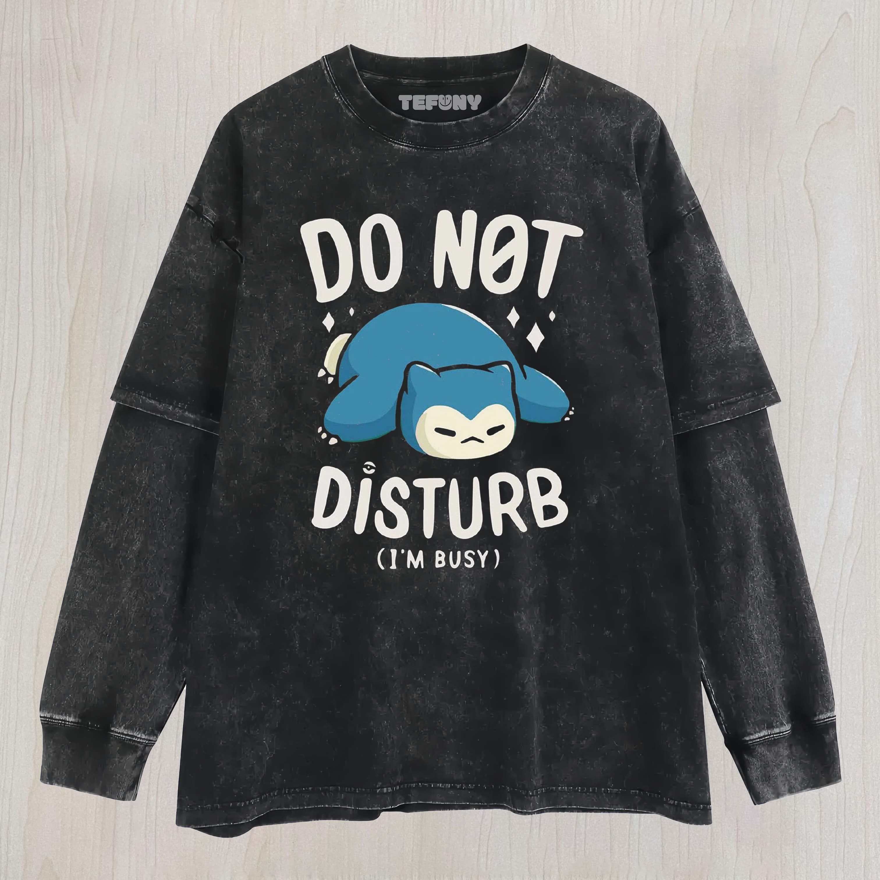 DO NOT DISTURB LAYERED LONG SLEEVE