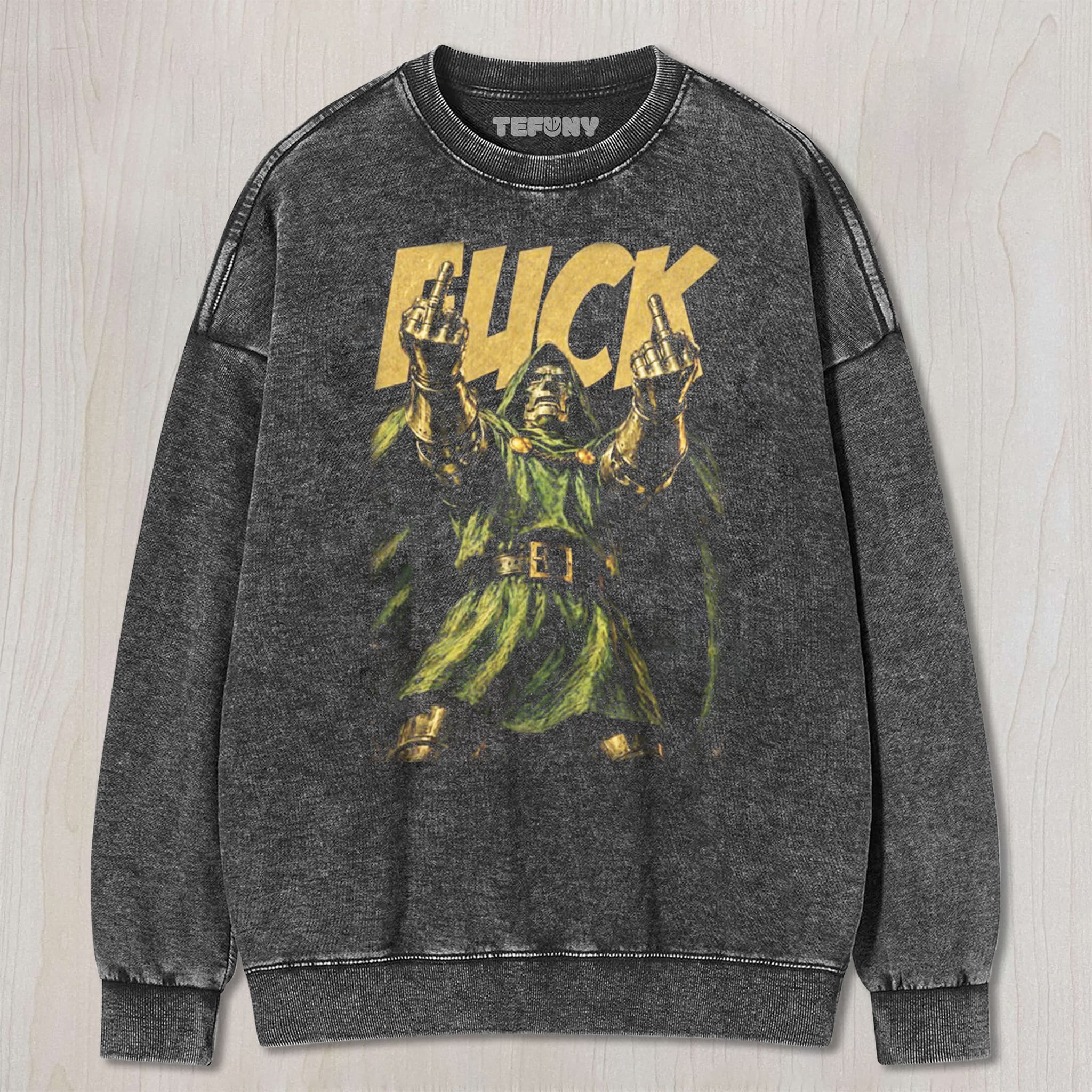 DR. DOOM V2 UNISEX TEE, TANK TOP, LAYERED LS, SWEATSHIRT & HOODIE