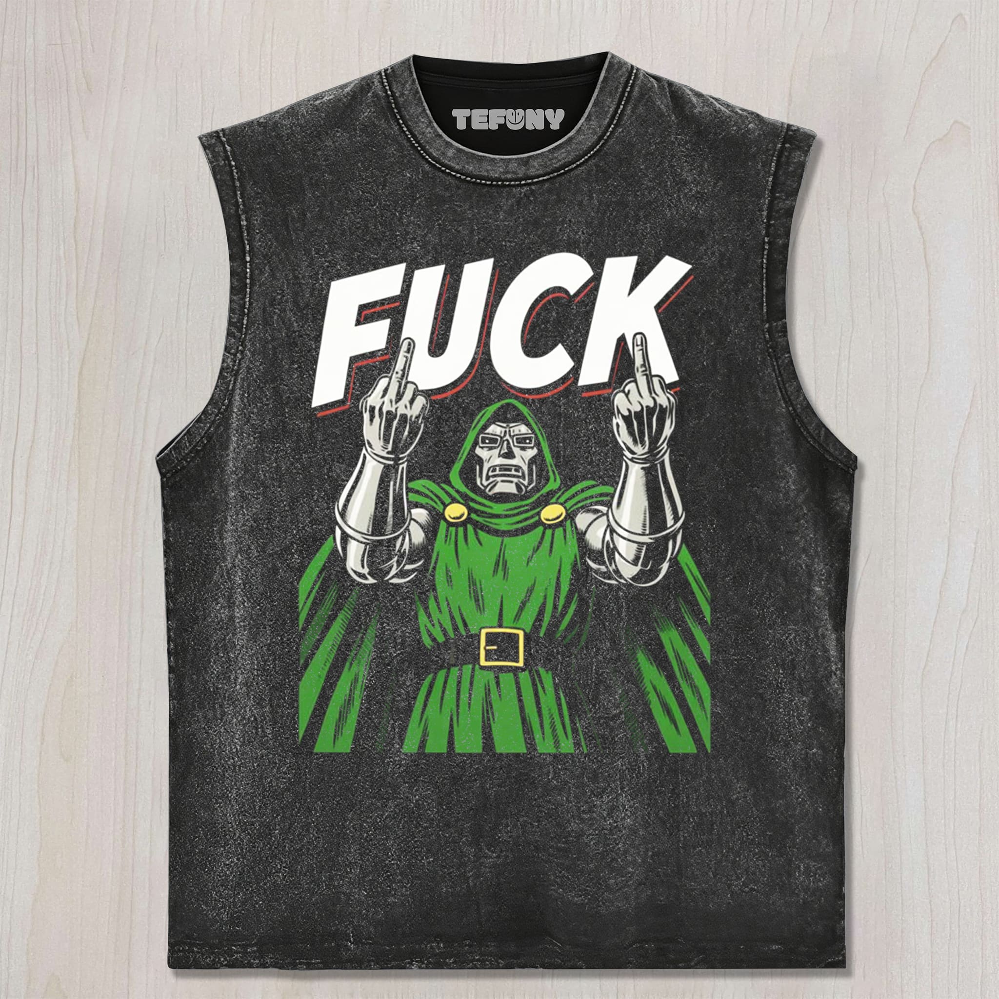 DR. DOOM V3 UNISEX TEE, TANK TOP, LAYERED LS, SWEATSHIRT & HOODIE