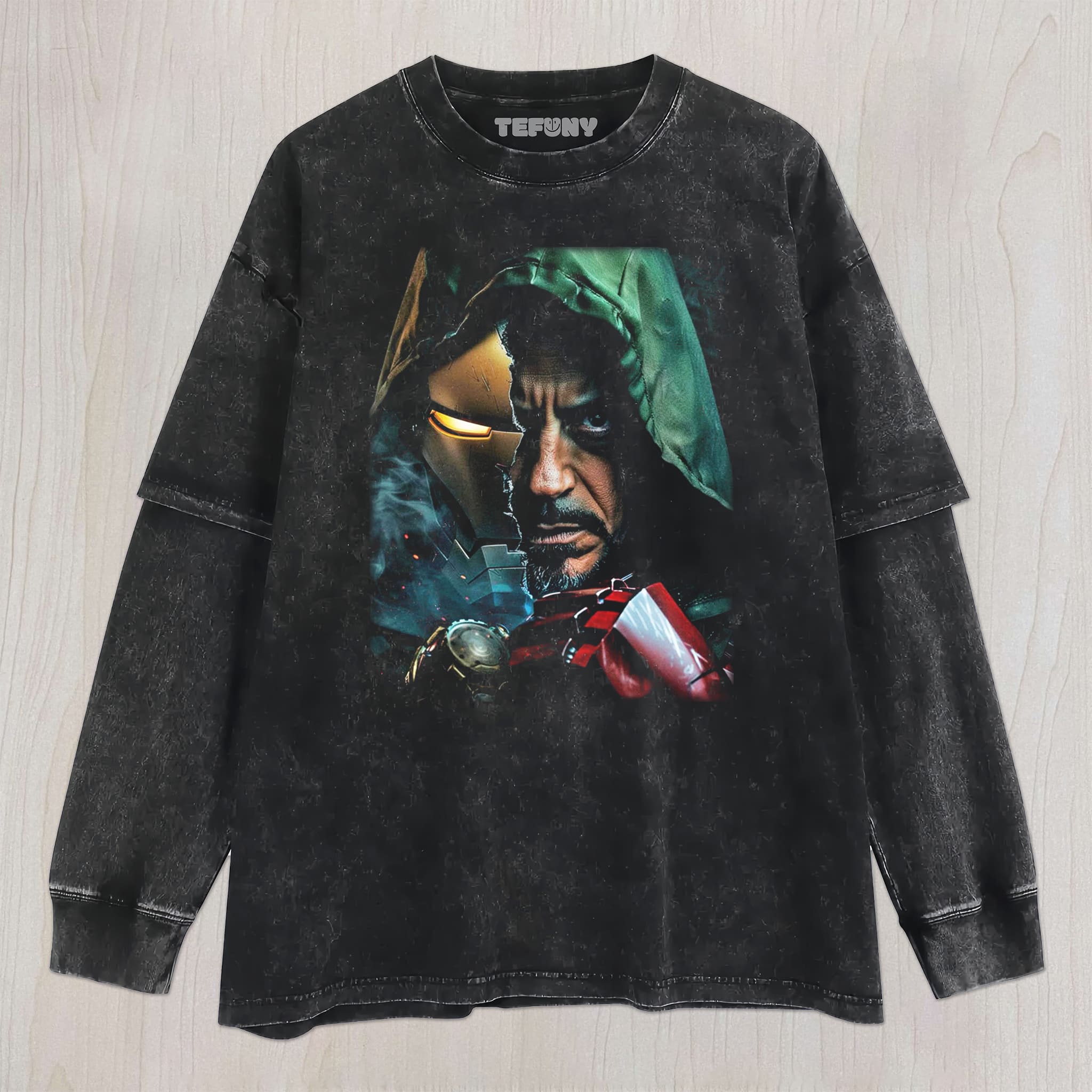 DR. DOOM V4 UNISEX TEE, TANK TOP, LAYERED LS, SWEATSHIRT & HOODIE