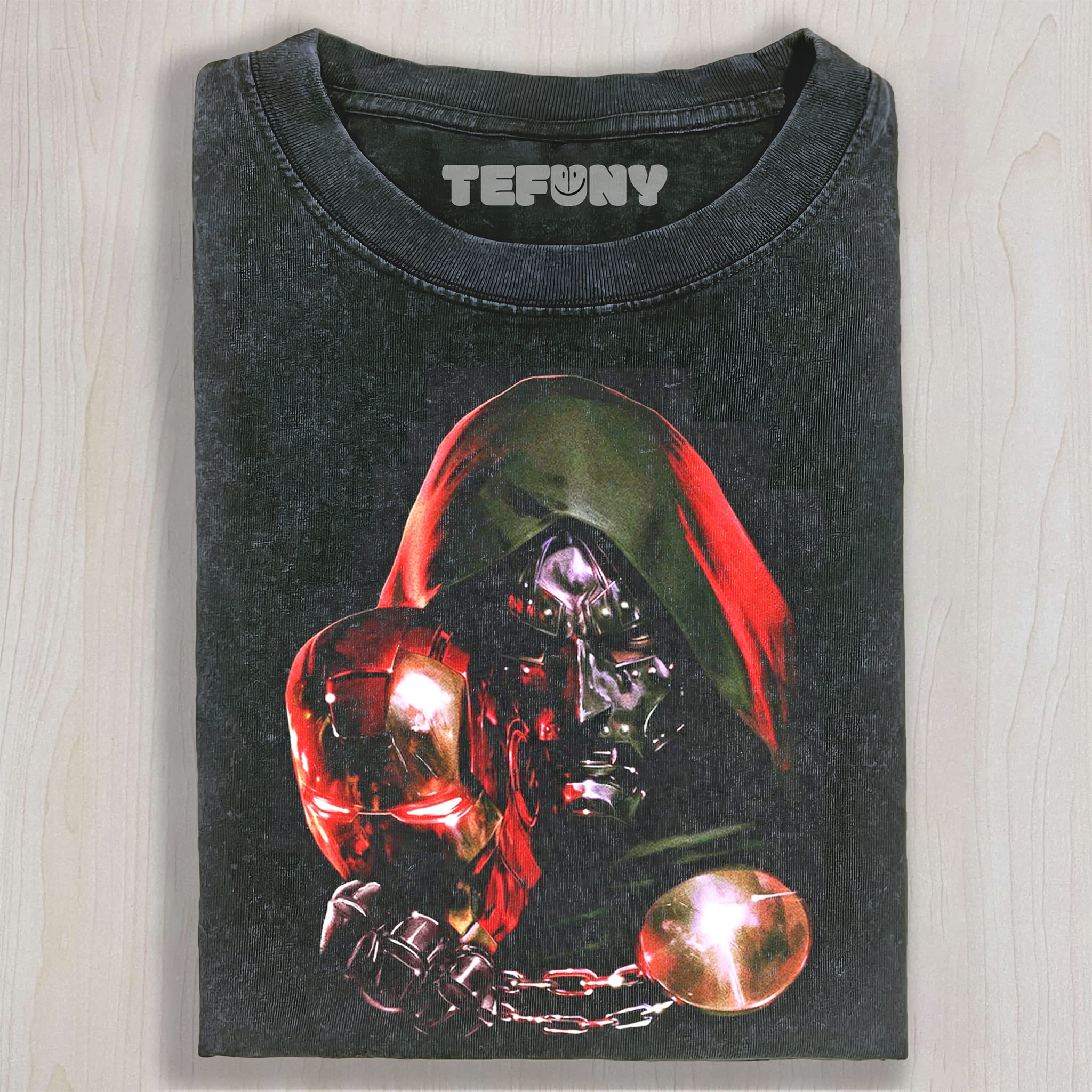 DR. DOOM'S SECOND FACE UNISEX TEE, TANK TOP, LAYERED LS, SWEATSHIRT & HOODIE