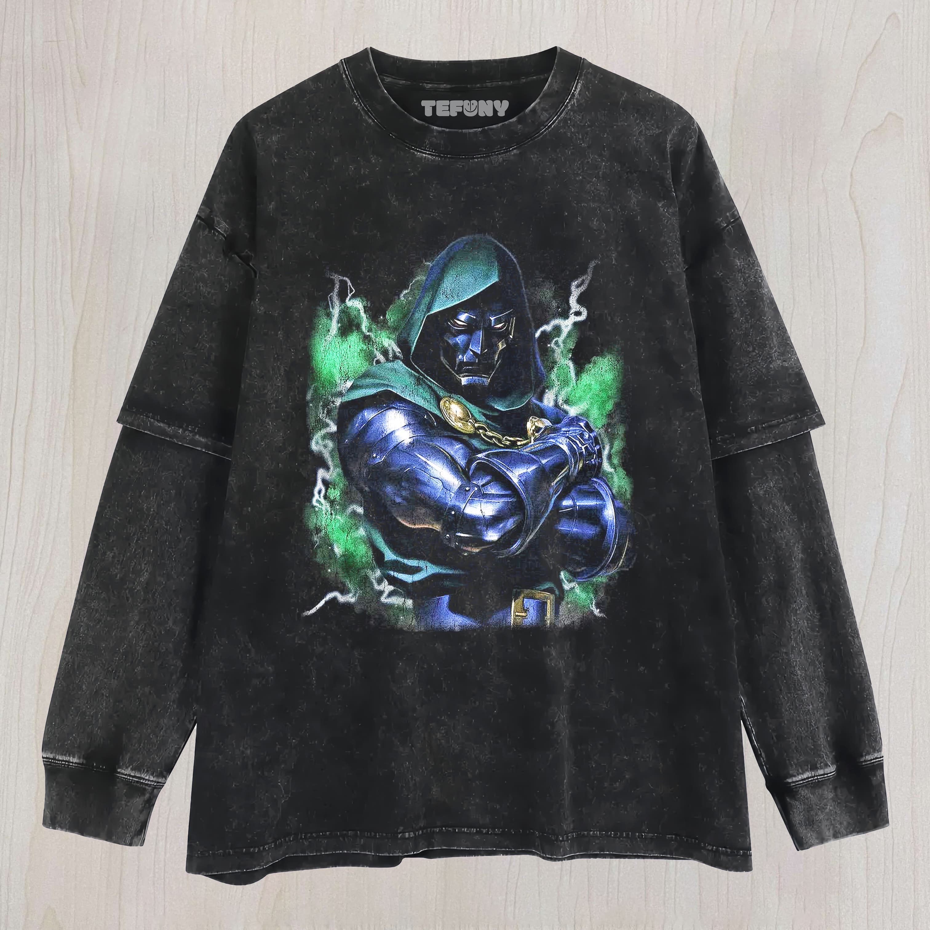 DR. DOOM LAYERED LONG SLEEVE