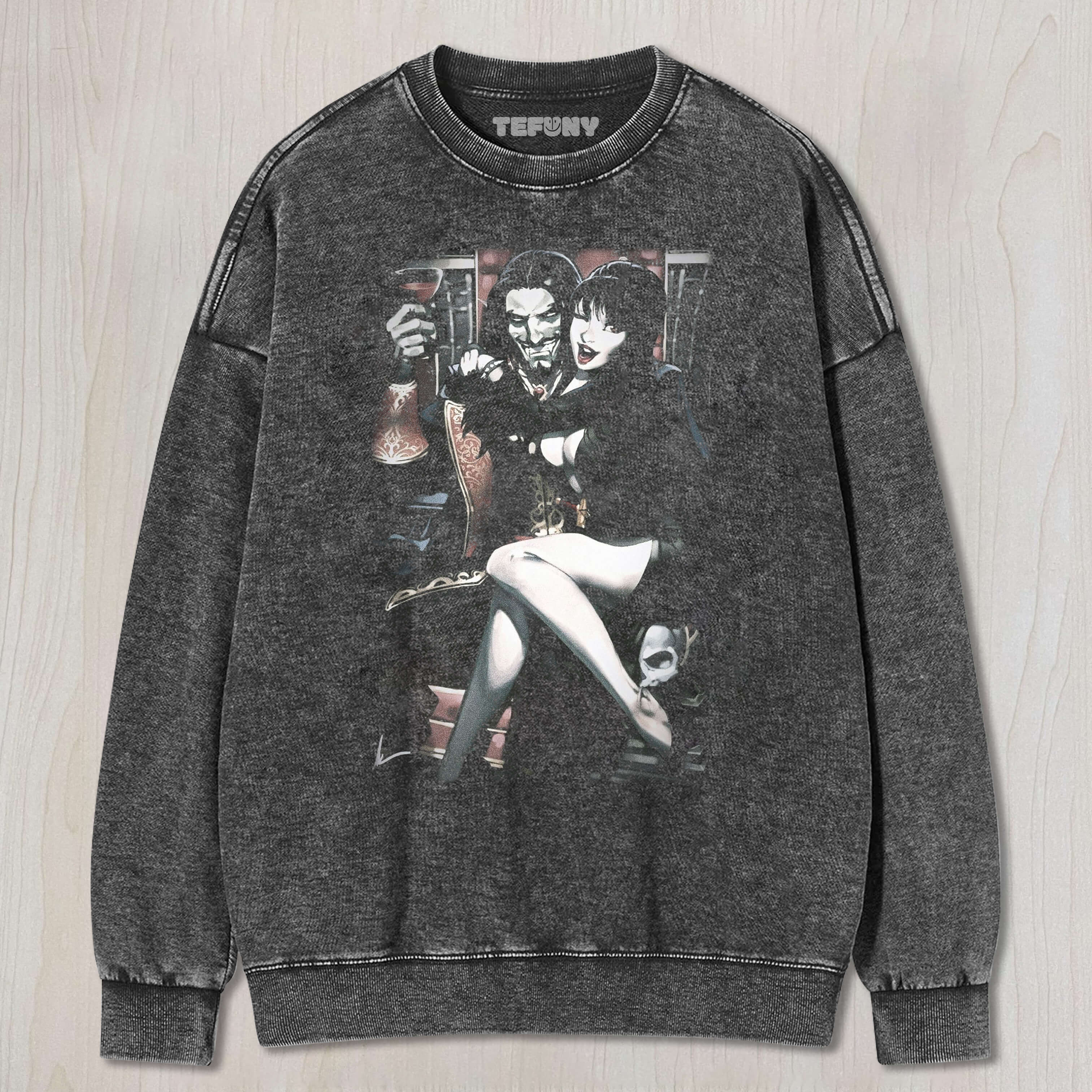 DRACULA AND ELVIRA T-SHIRT