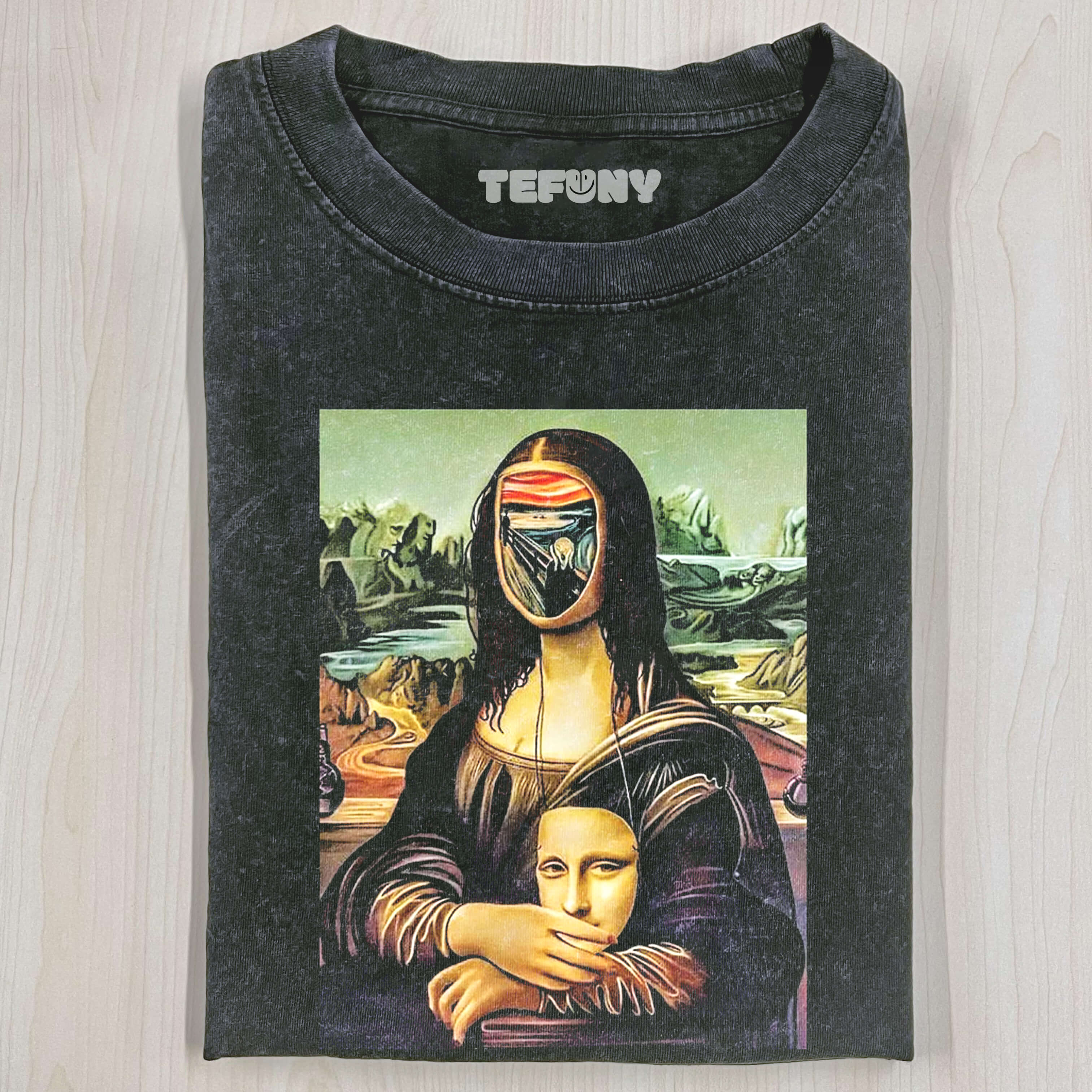 DRAMATIC FAMOUS PAINTINGS T-SHIRT V2